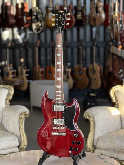 VINTAGE VS6 Reissued Cherry Red