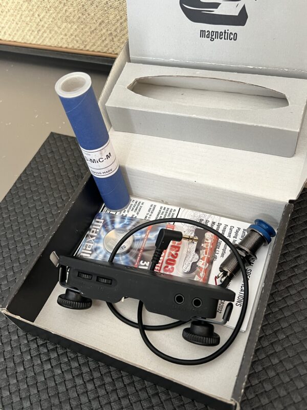 Schertler M-AG6-BK + Schertler S-MIC-M - immagine 2