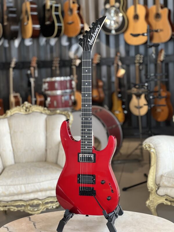 Jackson JS11 Dinky Metallic Red + DiMarzio DP102 F Spaced