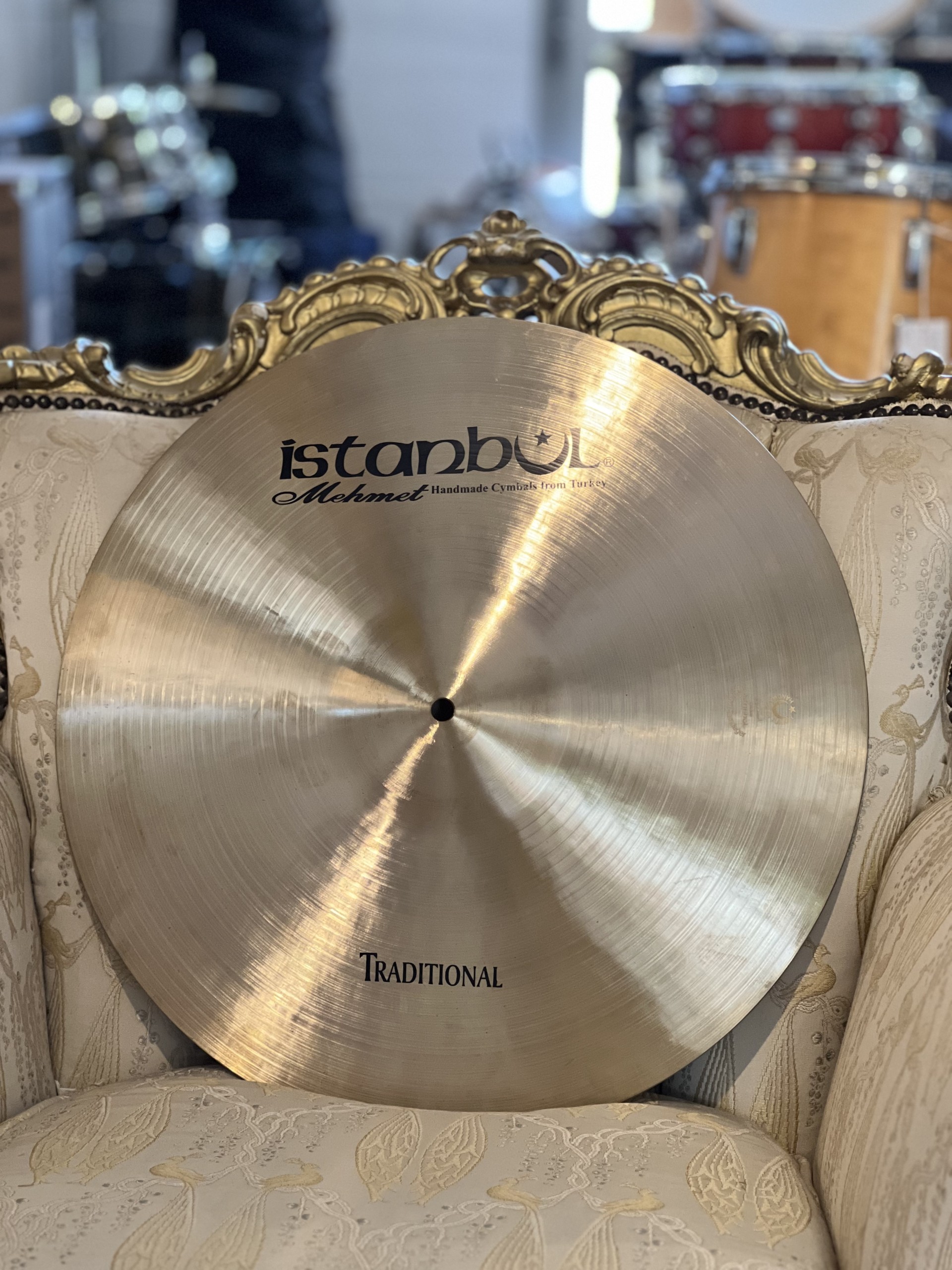 Istanbul Mehmet 19" Medium Crash Traditional