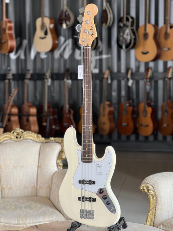 FENDER Standard Jazz Bass LRL Olympic White
