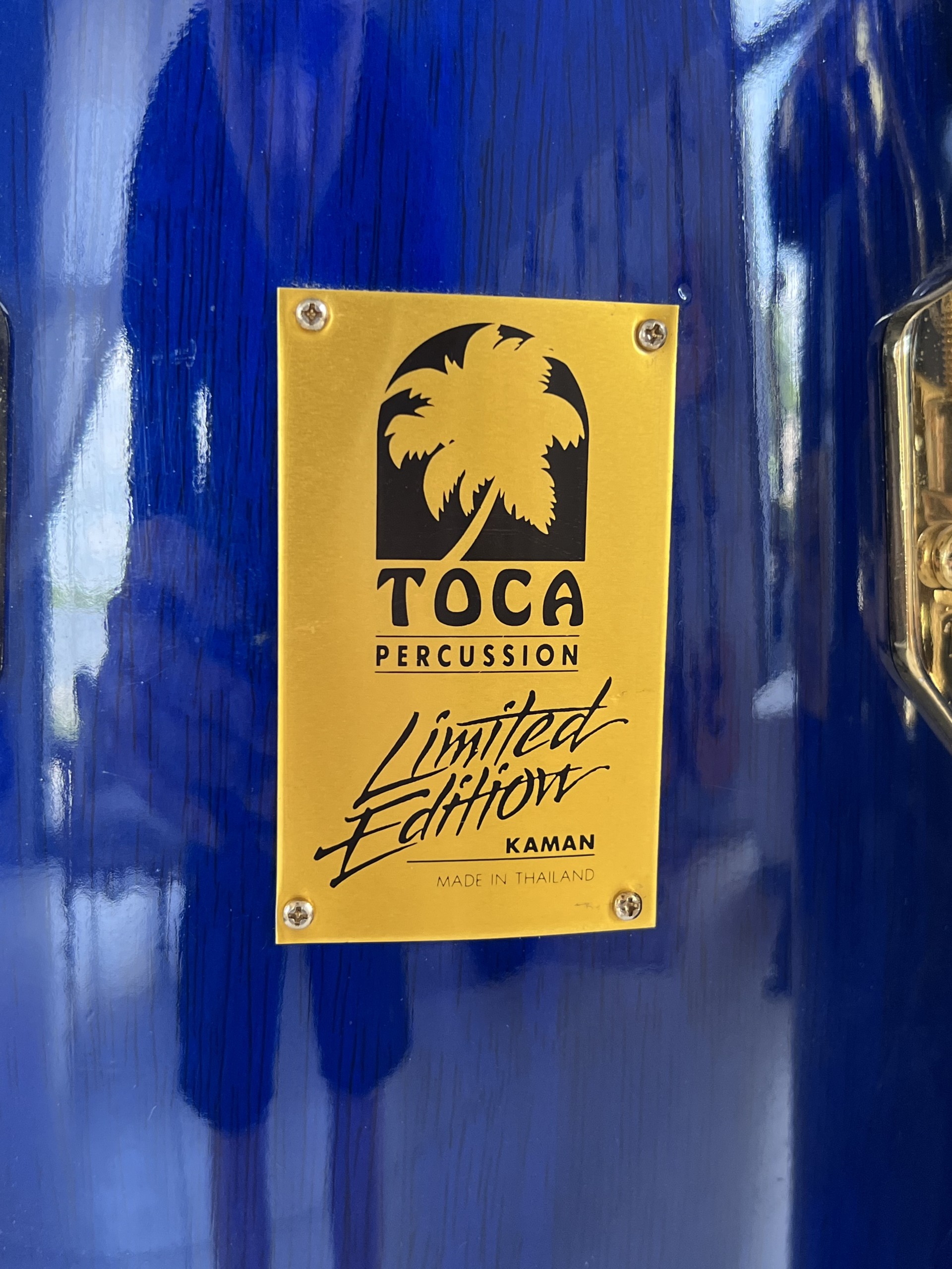 TOCA PERCUSSION KAMAN Limited Edition Blue - Congas + BAGS - immagine 4