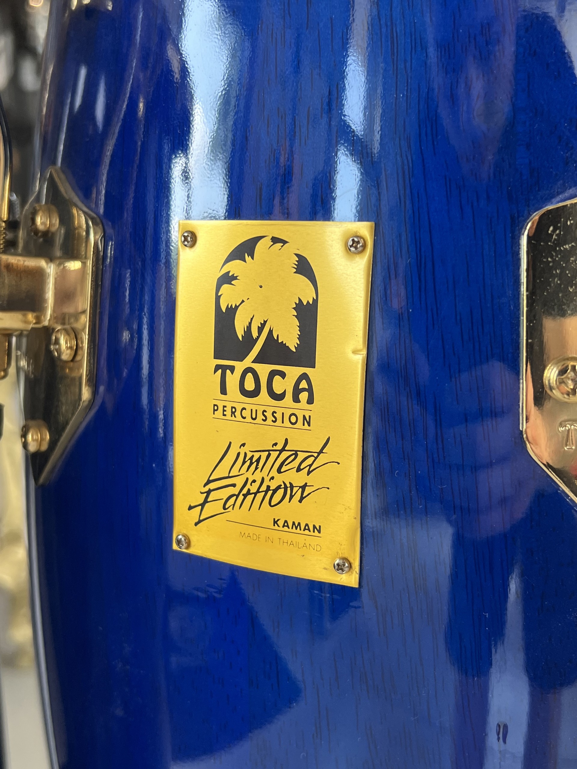 TOCA PERCUSSION KAMAN Limited Edition Blue - Congas + BAGS - immagine 5
