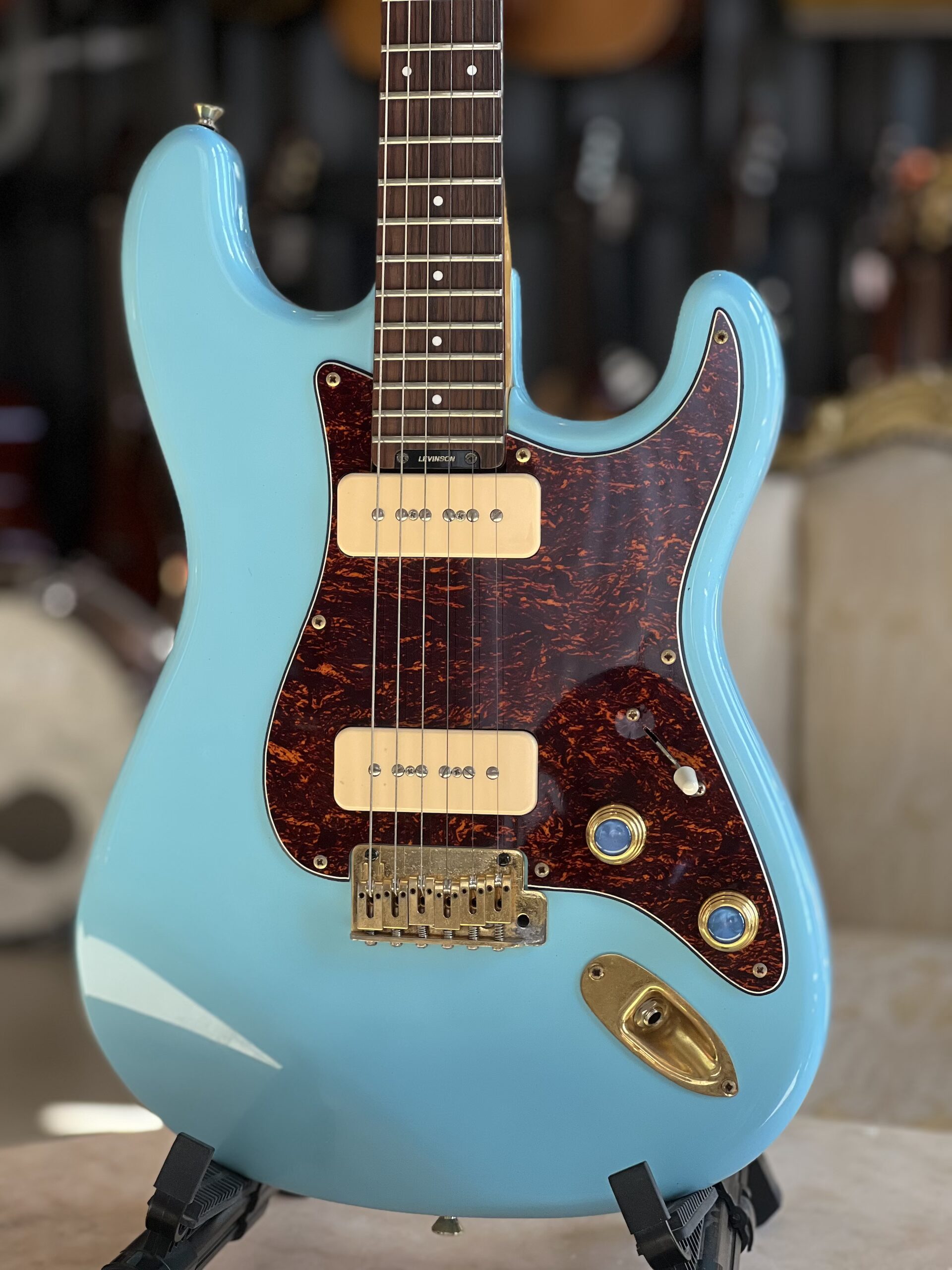 BLADE RH4 Levinson Modded Lindy Fralin P-90 Soapbar - 1990 - immagine 2