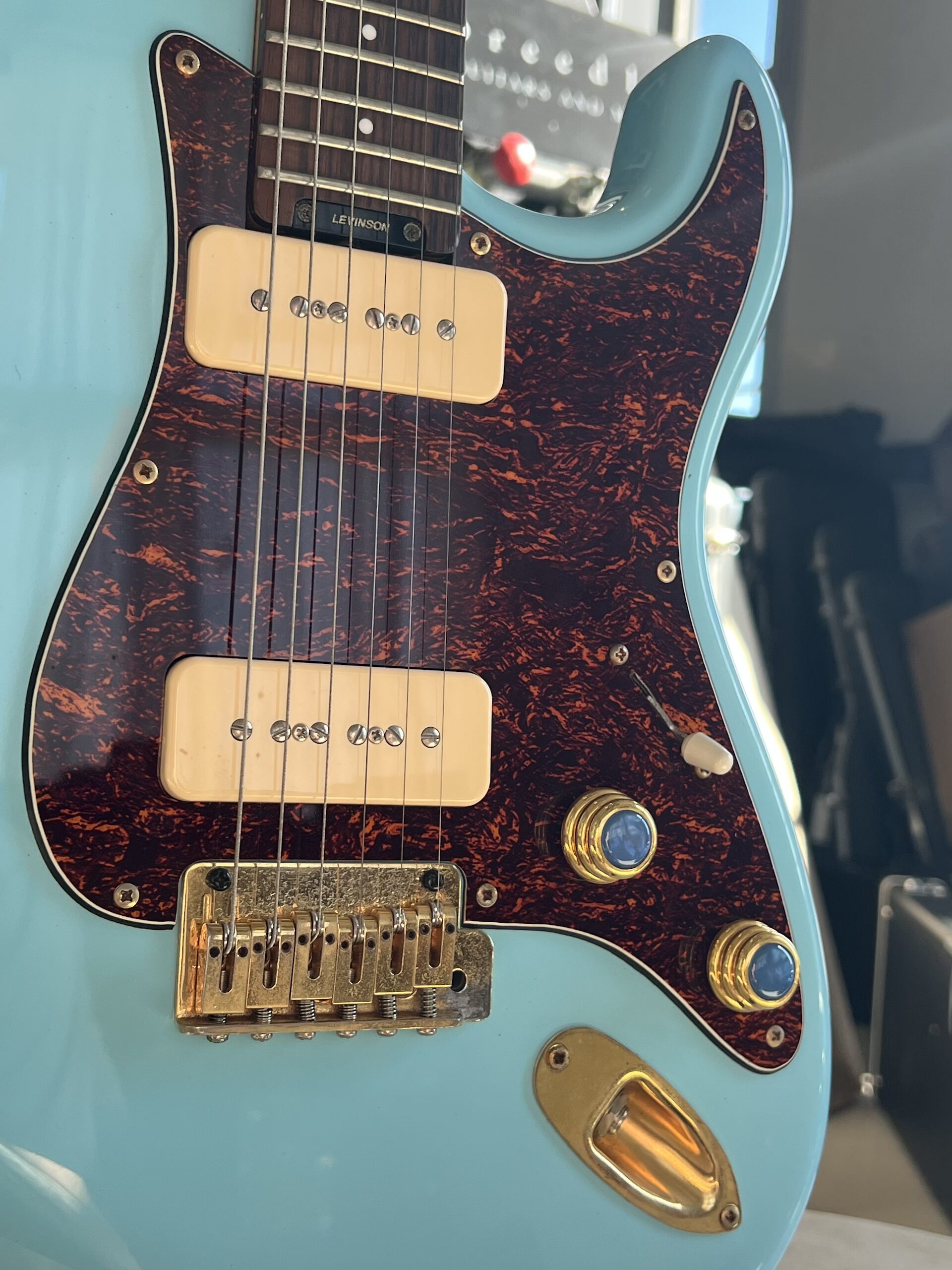 BLADE RH4 Levinson Modded Lindy Fralin P-90 Soapbar - 1990 - immagine 3