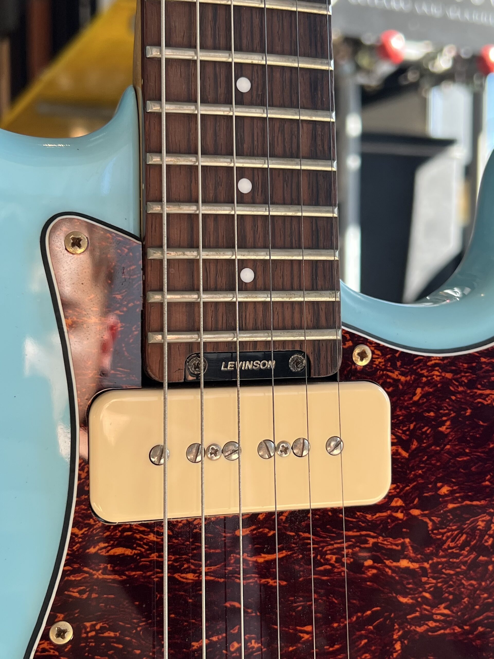 BLADE RH4 Levinson Modded Lindy Fralin P-90 Soapbar - 1990 - immagine 4