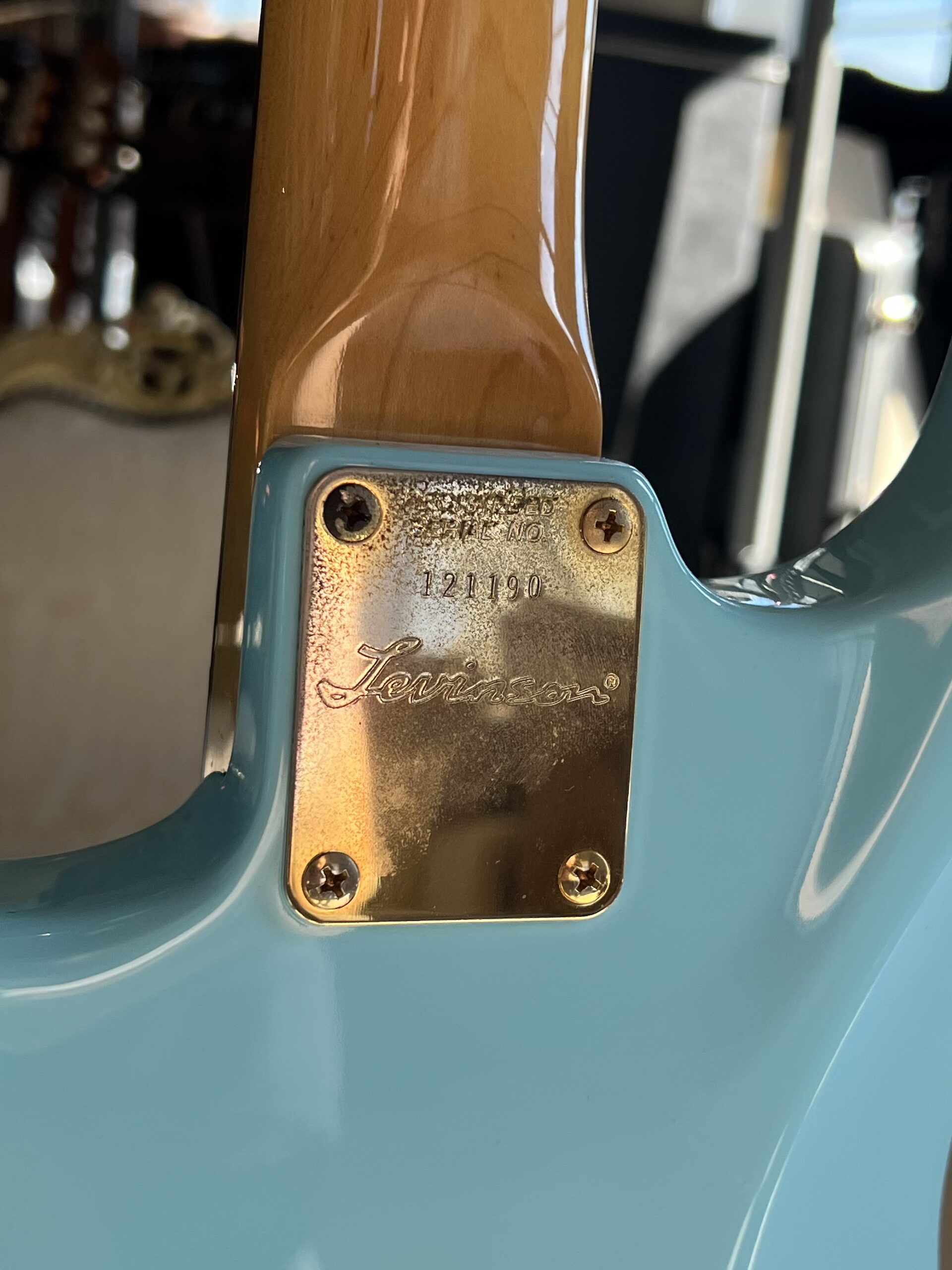 BLADE RH4 Levinson Modded Lindy Fralin P-90 Soapbar - 1990 - immagine 8