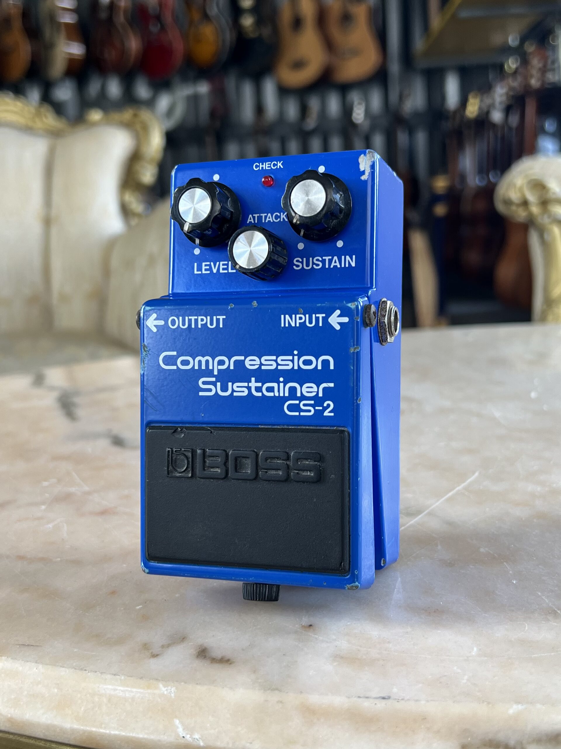 BOSS CS-2 Compressor Sustainer Black Label 1981-1989  - Made in Japan