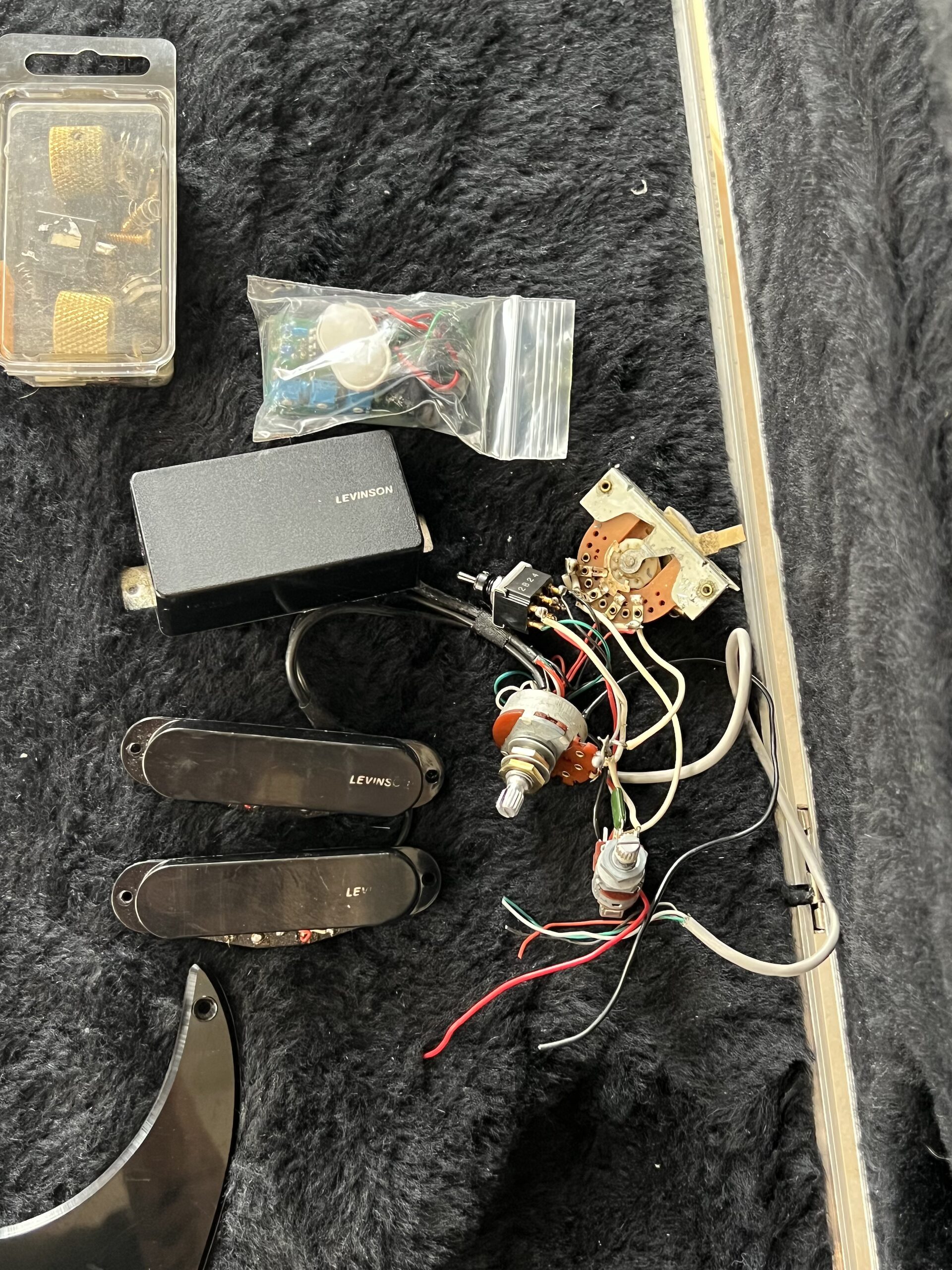 BLADE RH4 Levinson Modded Lindy Fralin P-90 Soapbar - 1990 - immagine 12