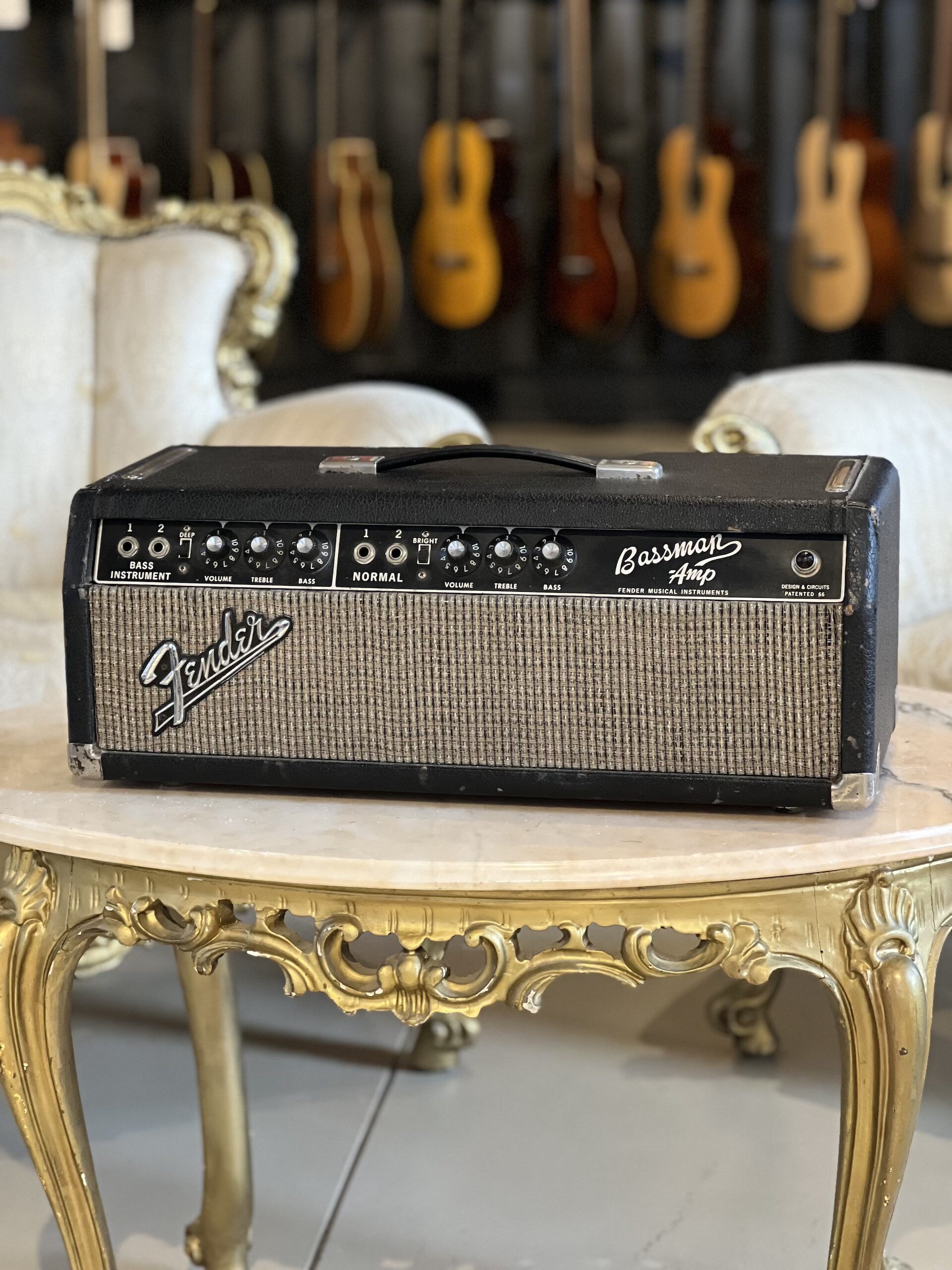 Fender Bassman Black Face 1964 - 1967 110v incl. Tansformer