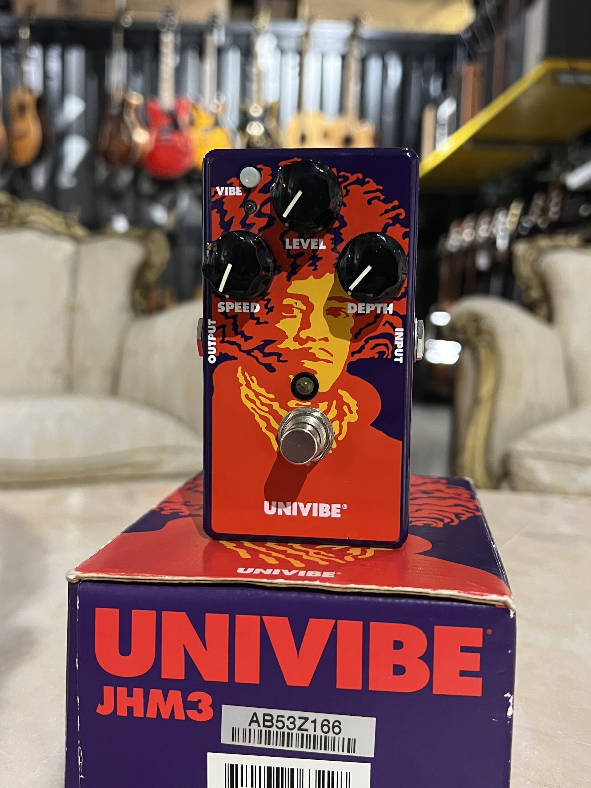 MXR Univibe JHM3 Jimi Hendrix Univibe 70th Anniversary Limited Edition Tribute