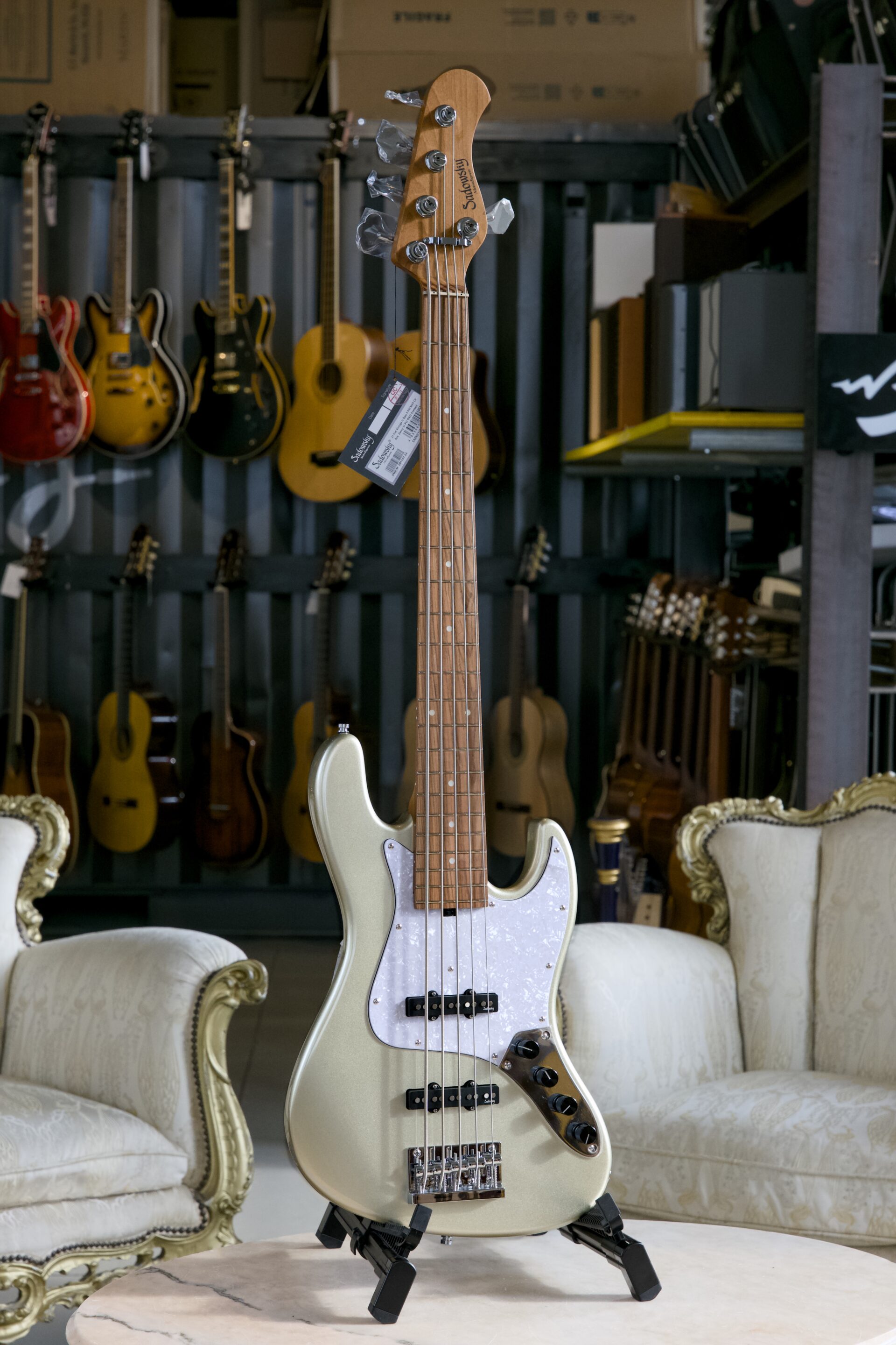 Sadowsky MetroExpress JJ Bass 5 21 Vintage Champagne