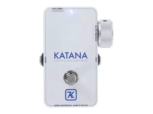 KEELEY Katana Clean Boost Throwback White