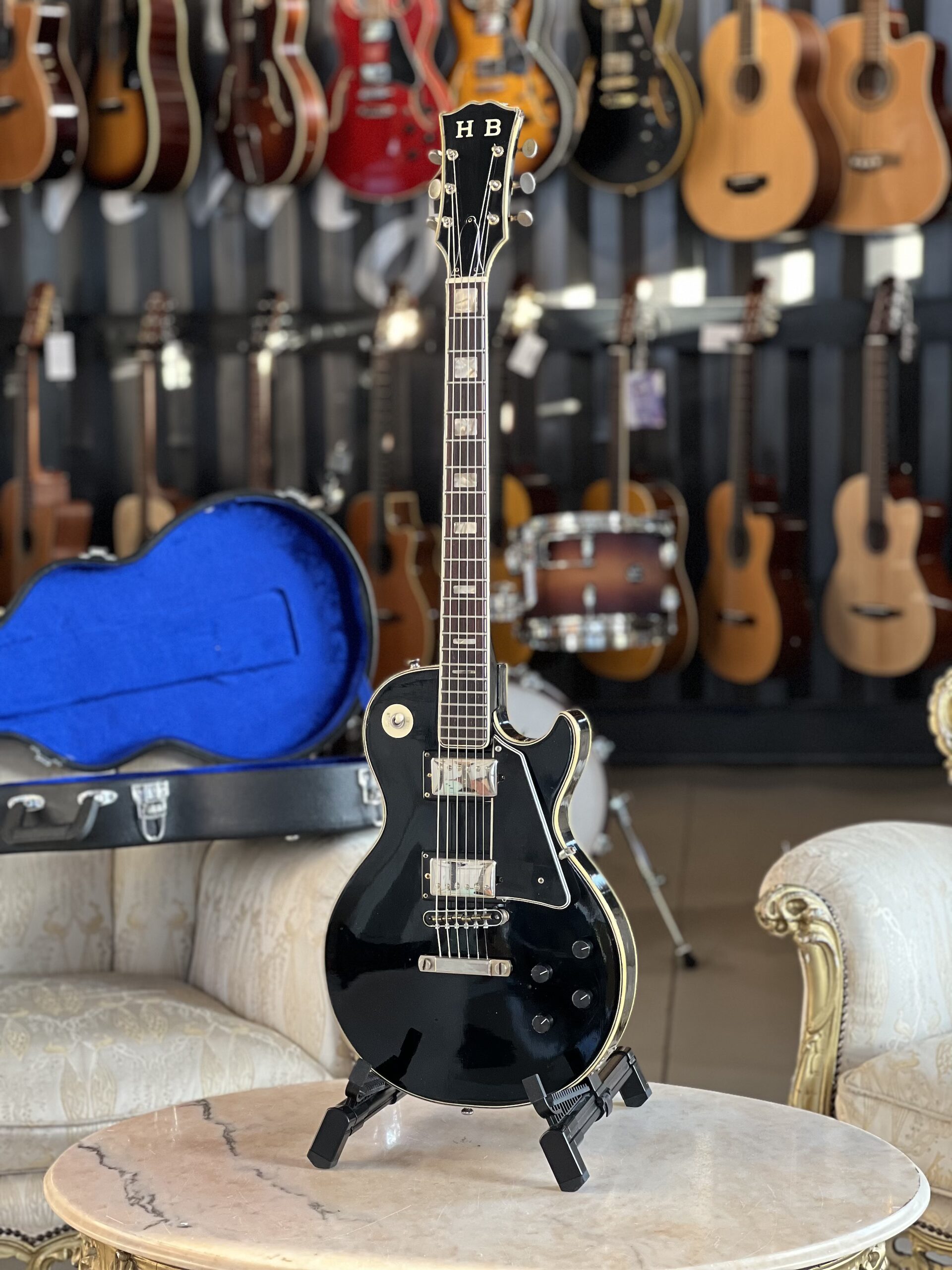 Hans Bauer '70 Les Paul - Made in Japan - Black
