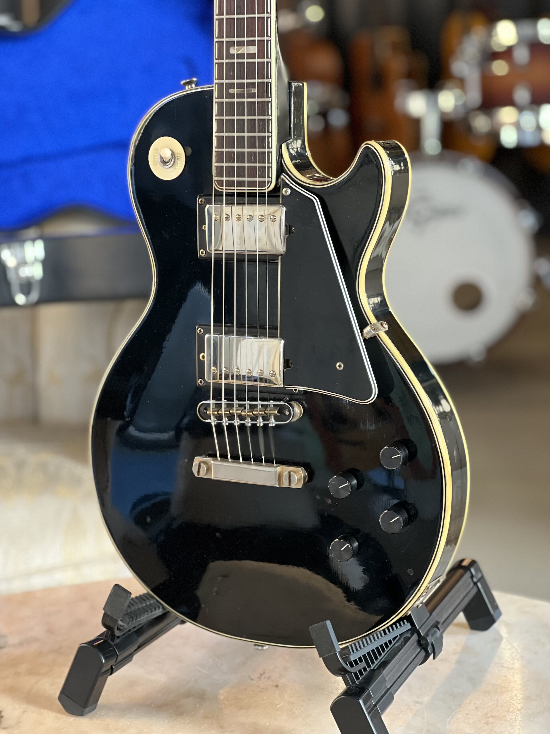 Hans Bauer '70 Les Paul - Made in Japan - Black - immagine 2