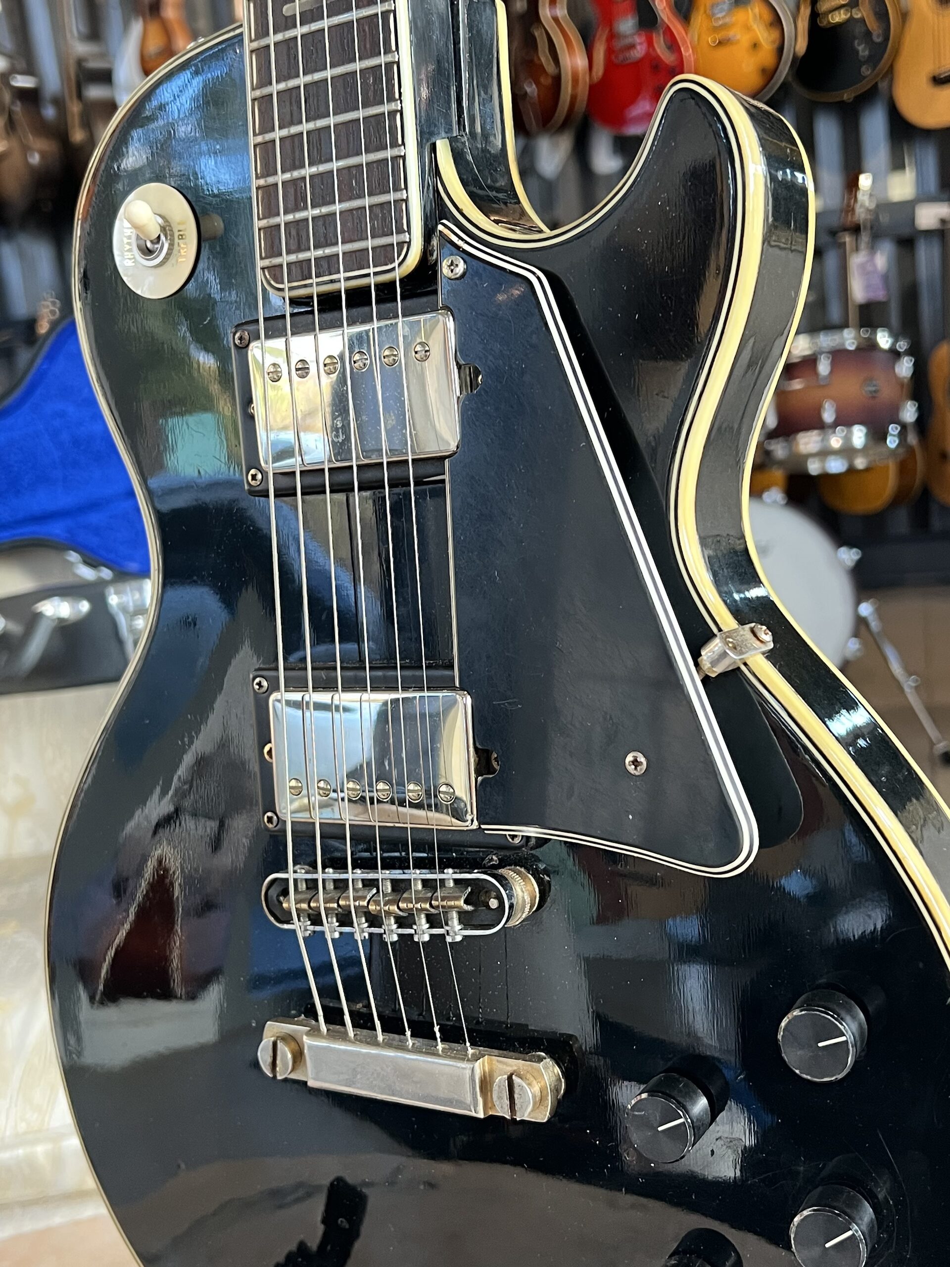 Hans Bauer '70 Les Paul - Made in Japan - Black - immagine 5