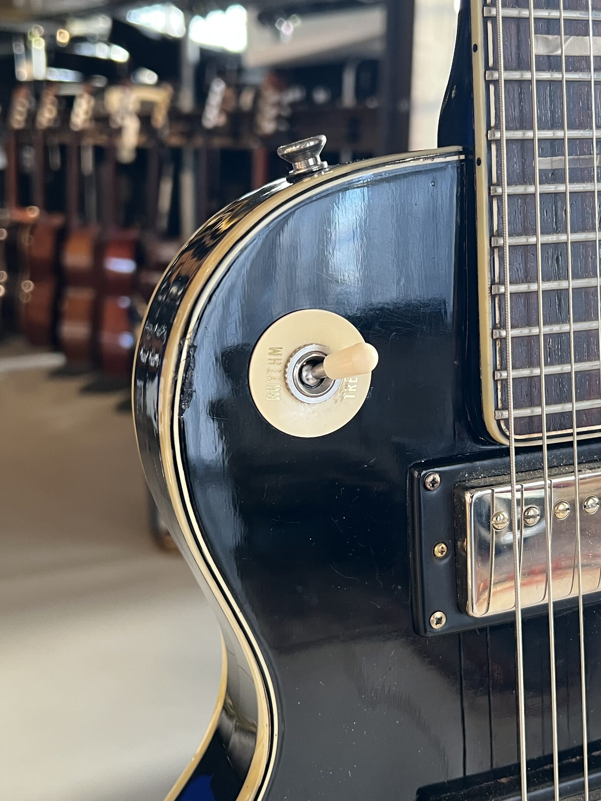 Hans Bauer '70 Les Paul - Made in Japan - Black - immagine 6