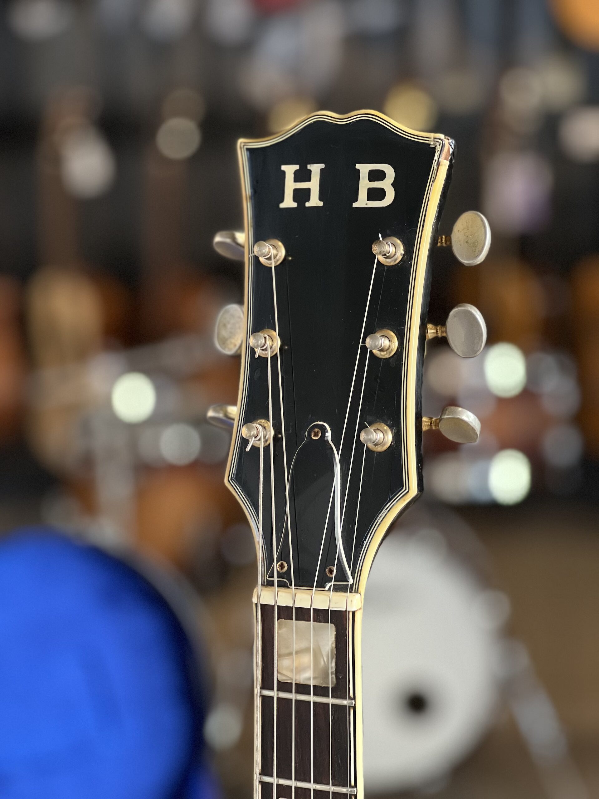 Hans Bauer '70 Les Paul - Made in Japan - Black - immagine 8