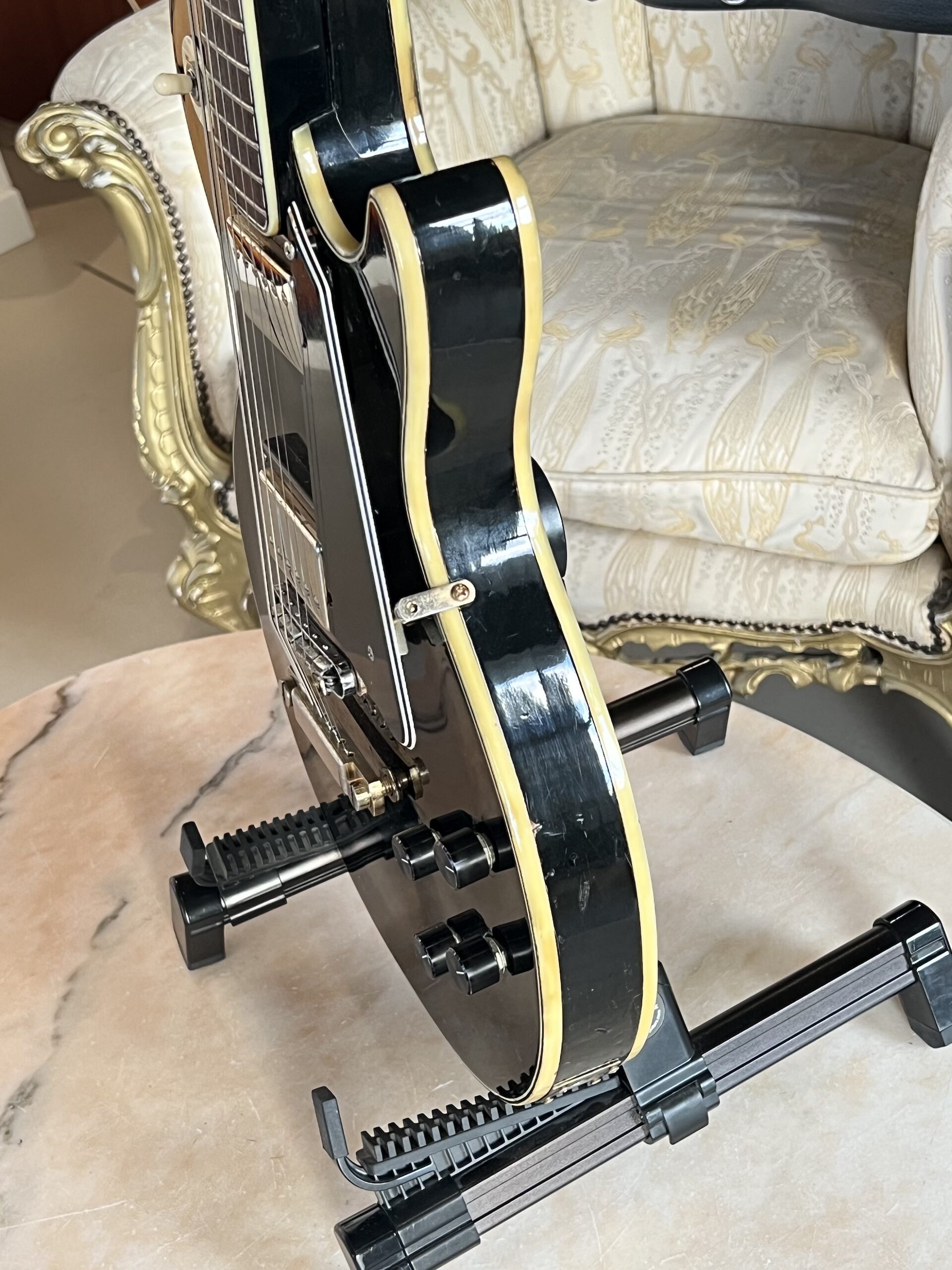 Hans Bauer '70 Les Paul - Made in Japan - Black - immagine 9