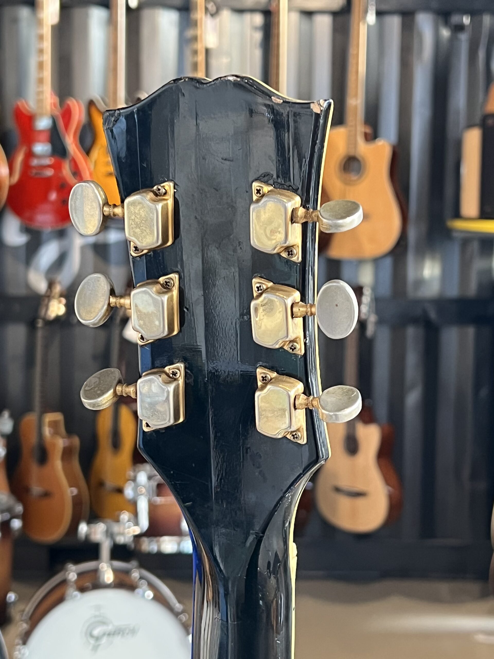 Hans Bauer '70 Les Paul - Made in Japan - Black - immagine 10