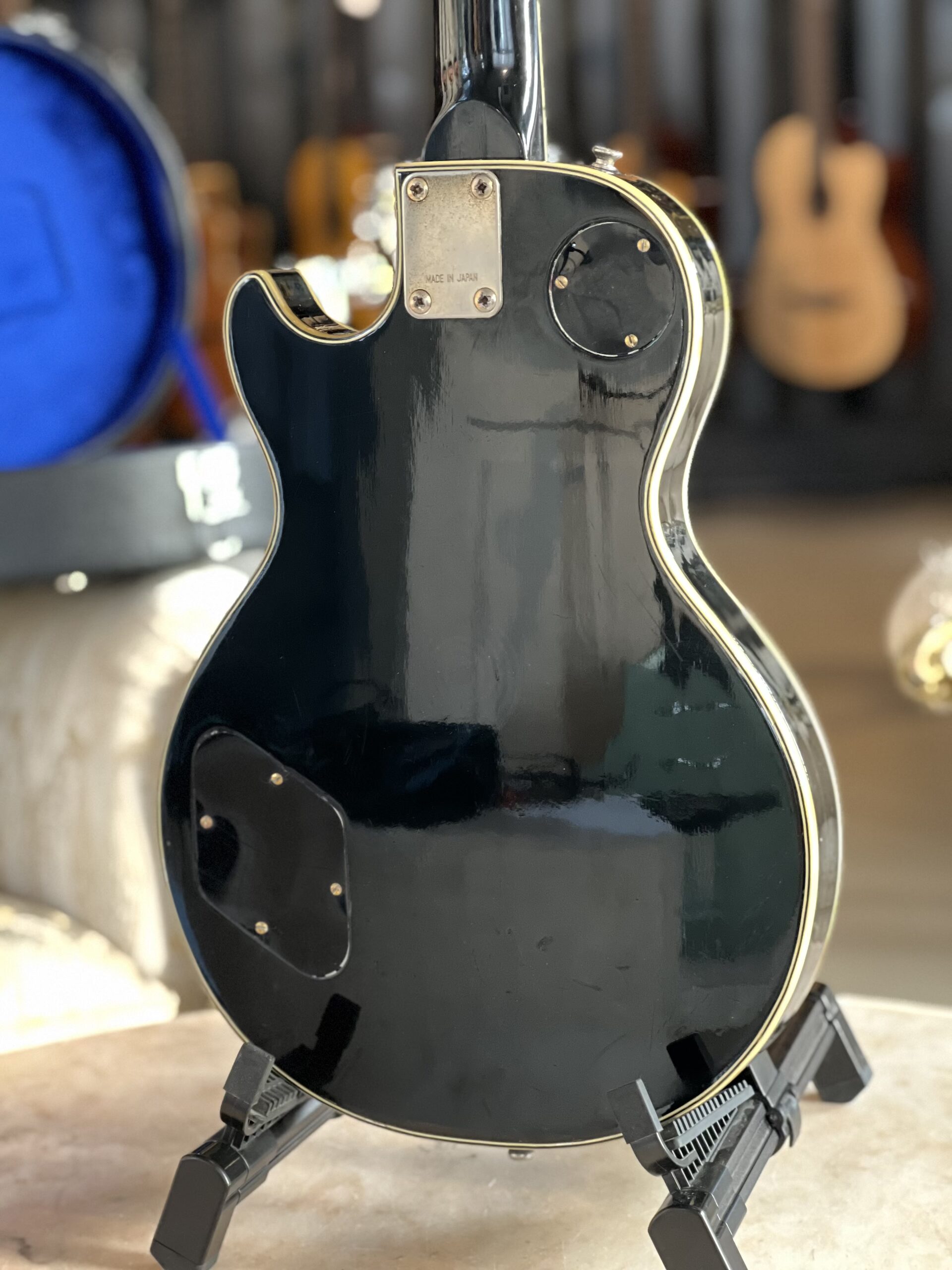 Hans Bauer '70 Les Paul - Made in Japan - Black - immagine 13