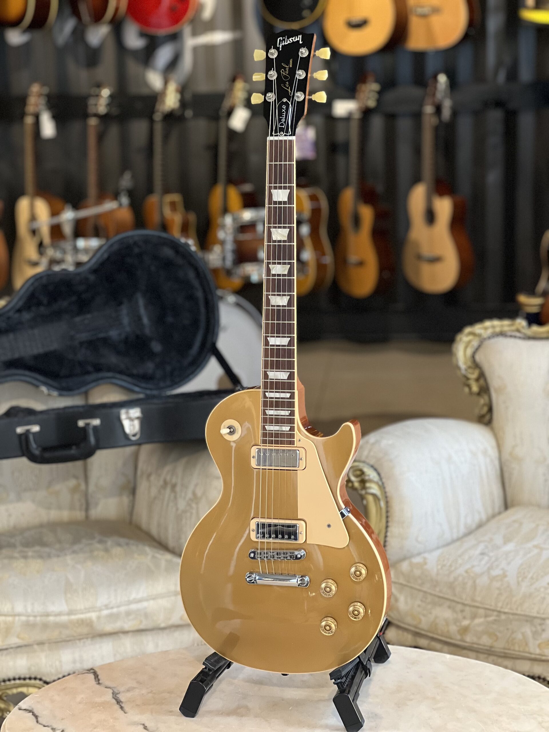 Gibson Les Paul Deluxe 2011 - Gold Top