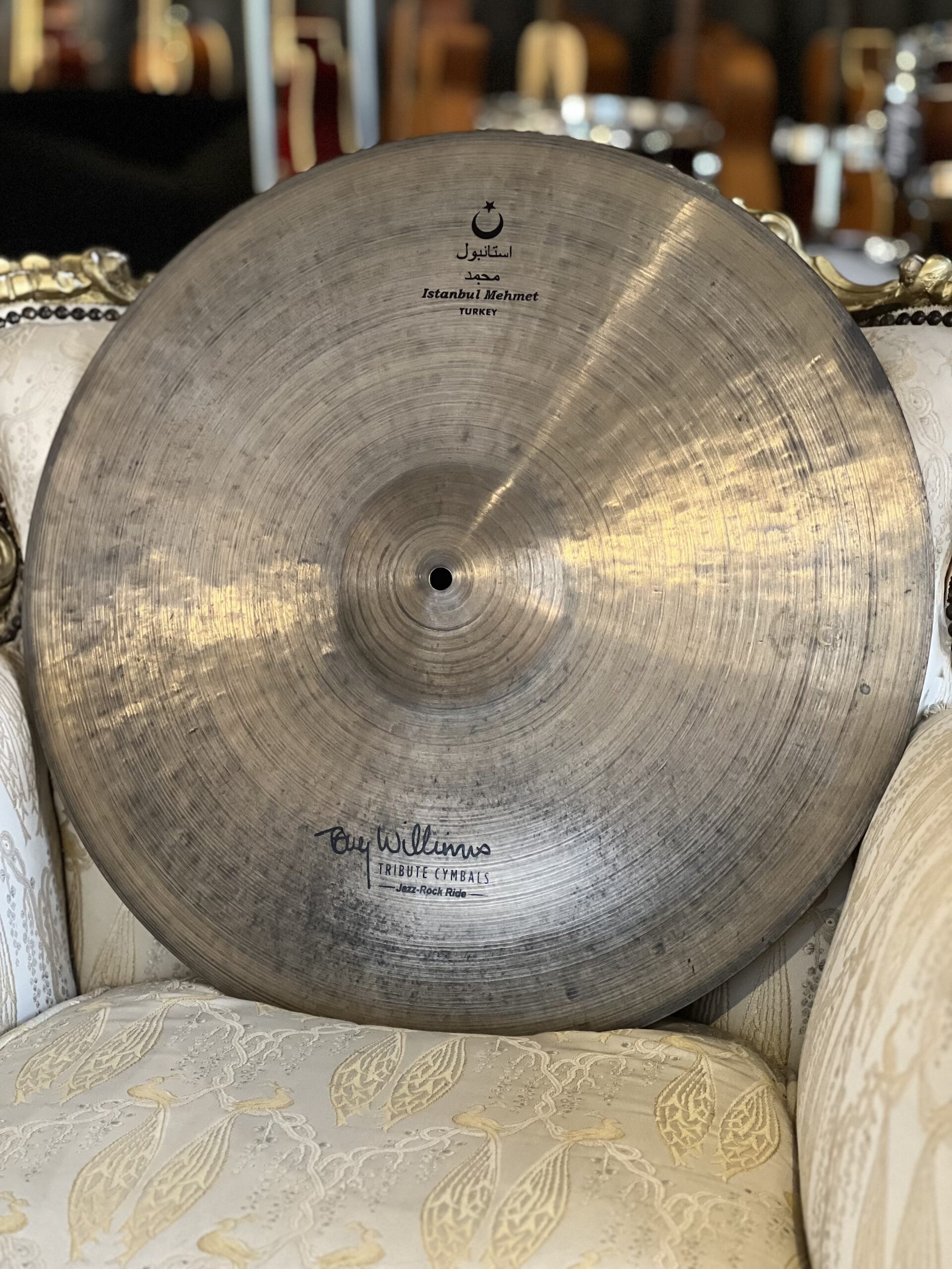 Istanbul Mehmet Signature Tony Williams Tribute Ride Jazz Rock 22″