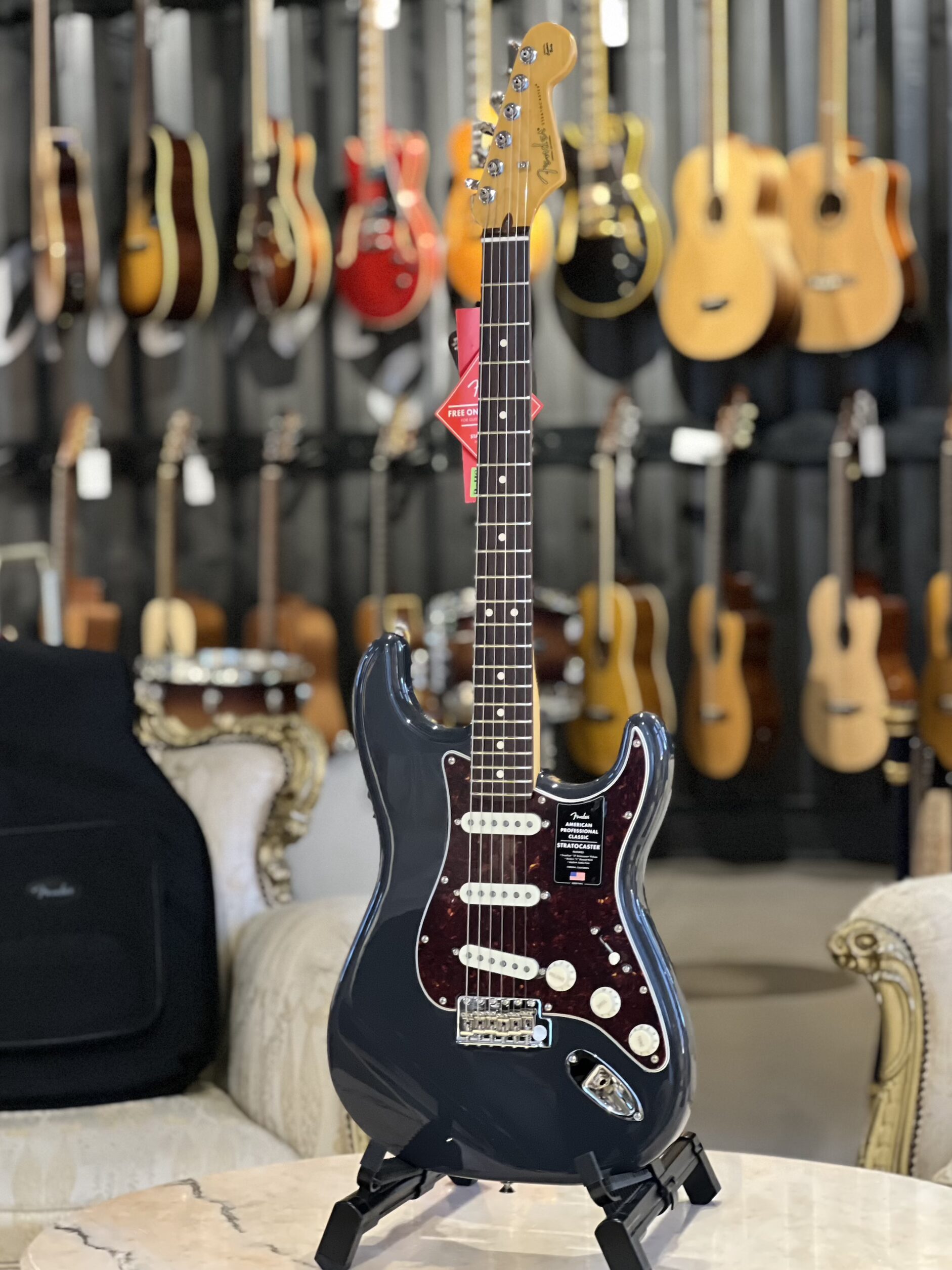 FENDER American Professional Classic Stratocaster RW Faded Black