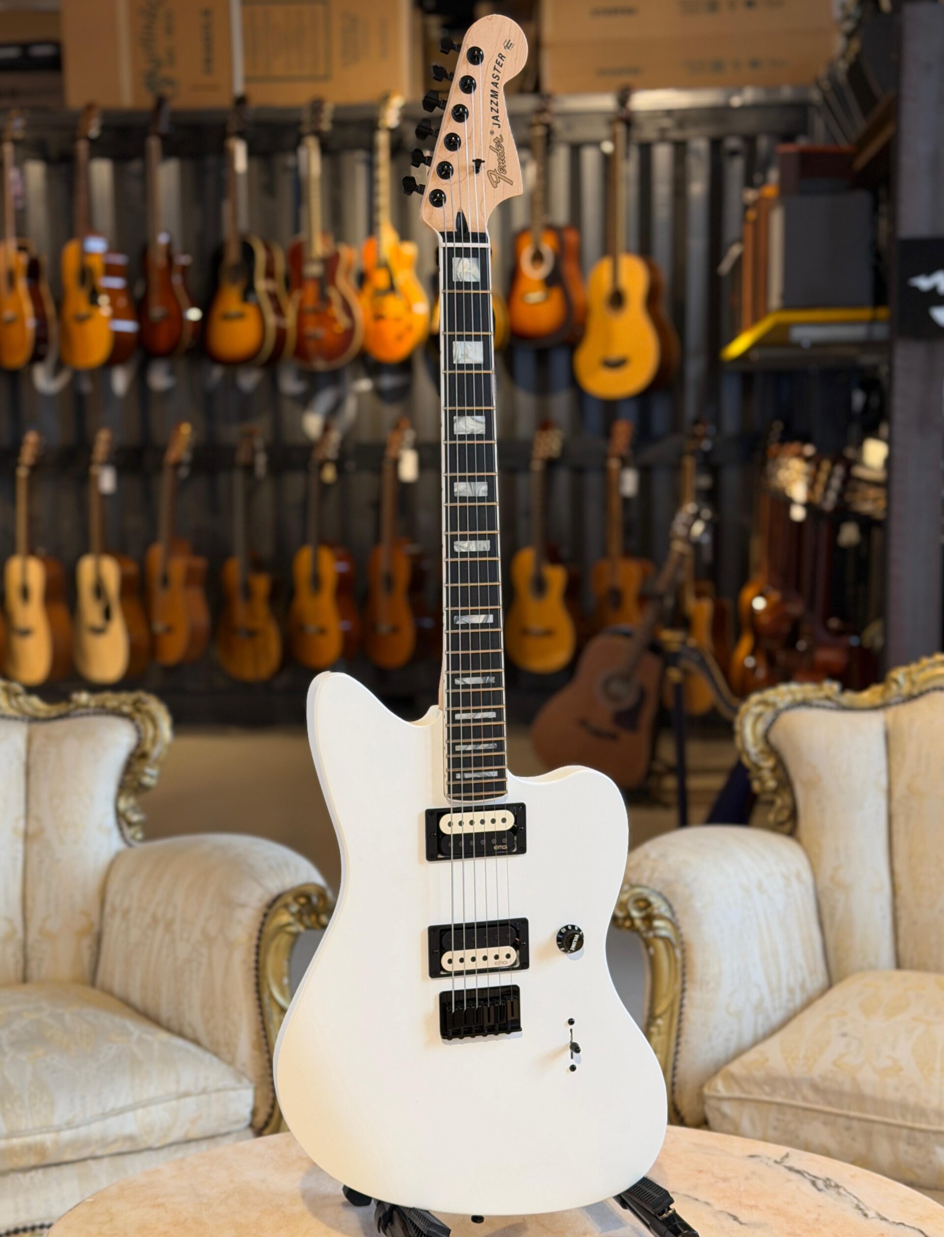 FENDER Jim Root Jazzmaster V4 Arctic White