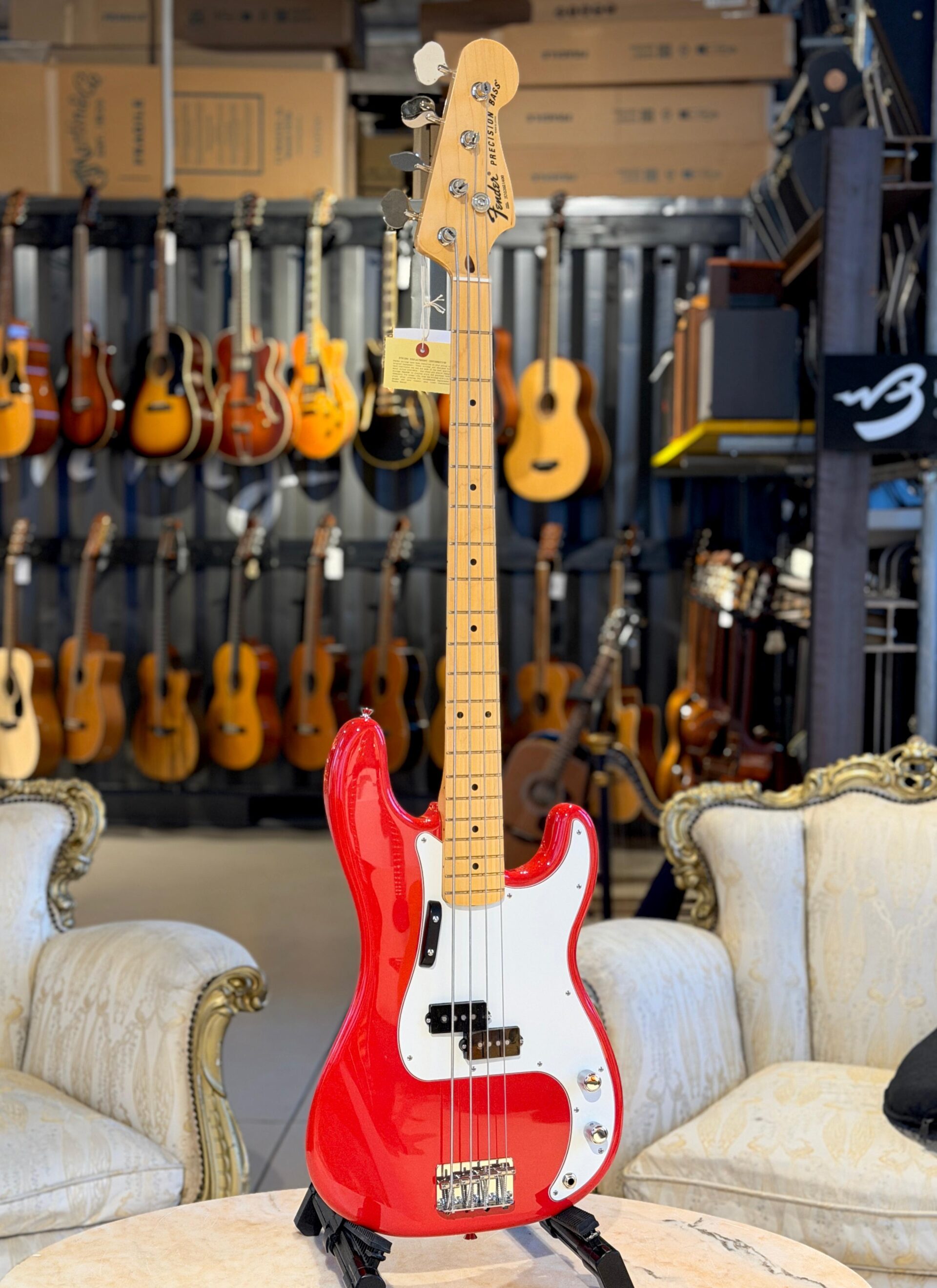 FENDER Precision Bass MP Morocco Red Made In Japan