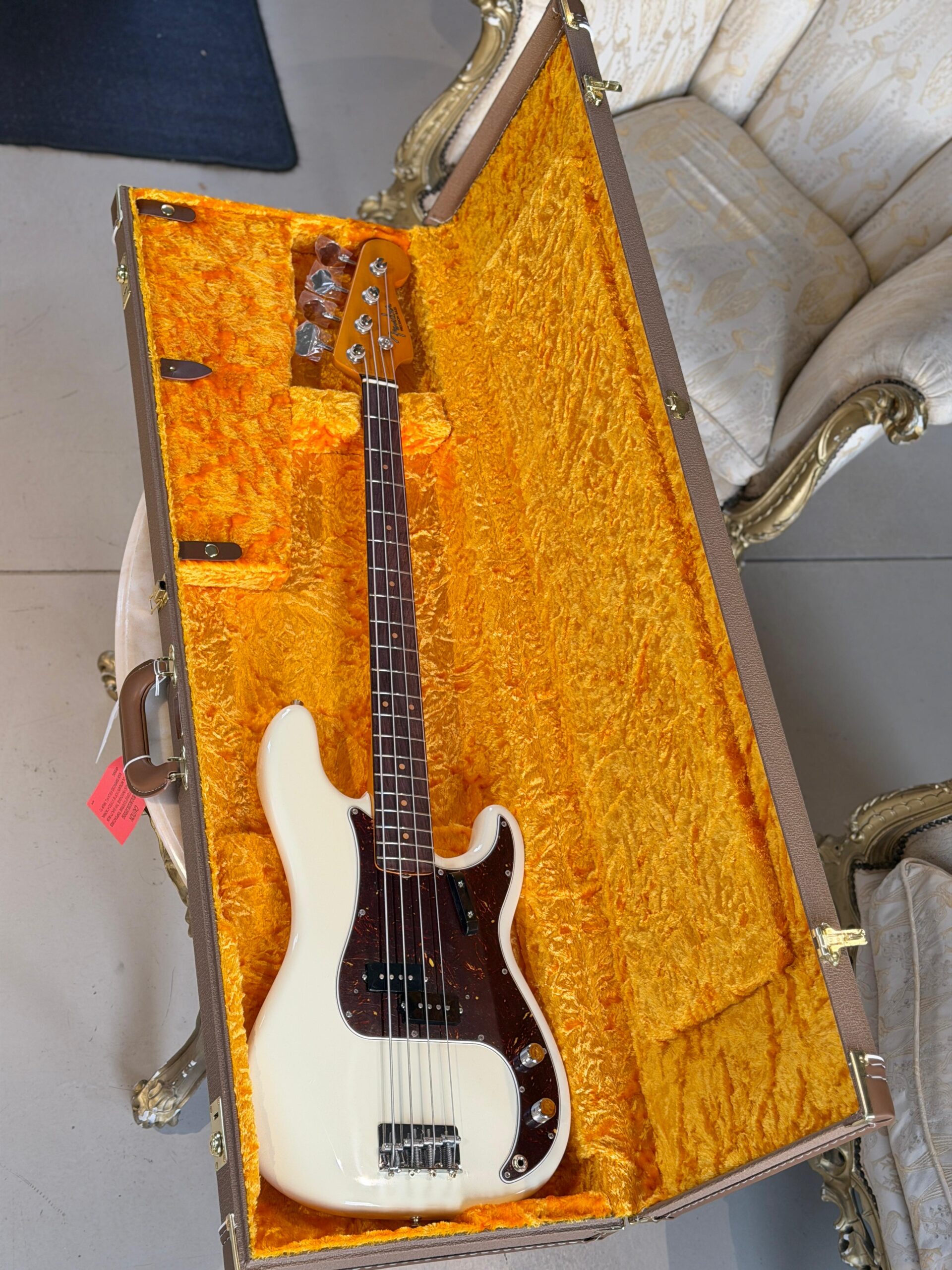 FENDER American Vintage II 1960 Precision Bass RW Olympic White - immagine 6