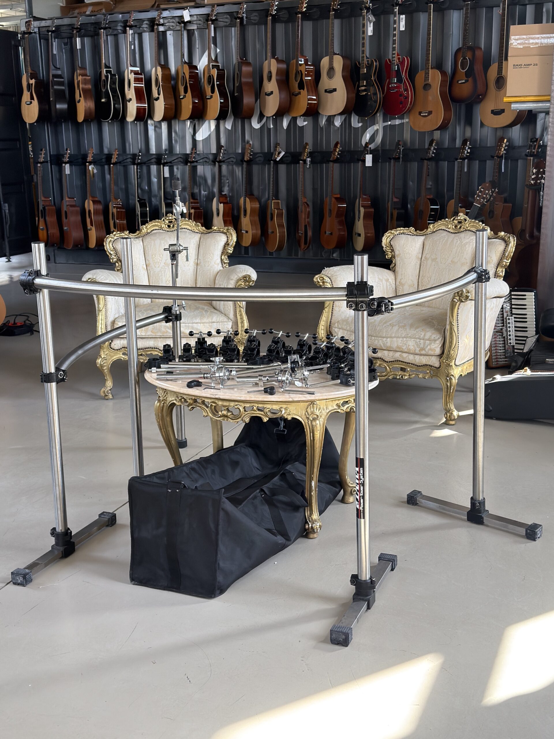 Tama Power Tower Rack System + Accessories + Bag