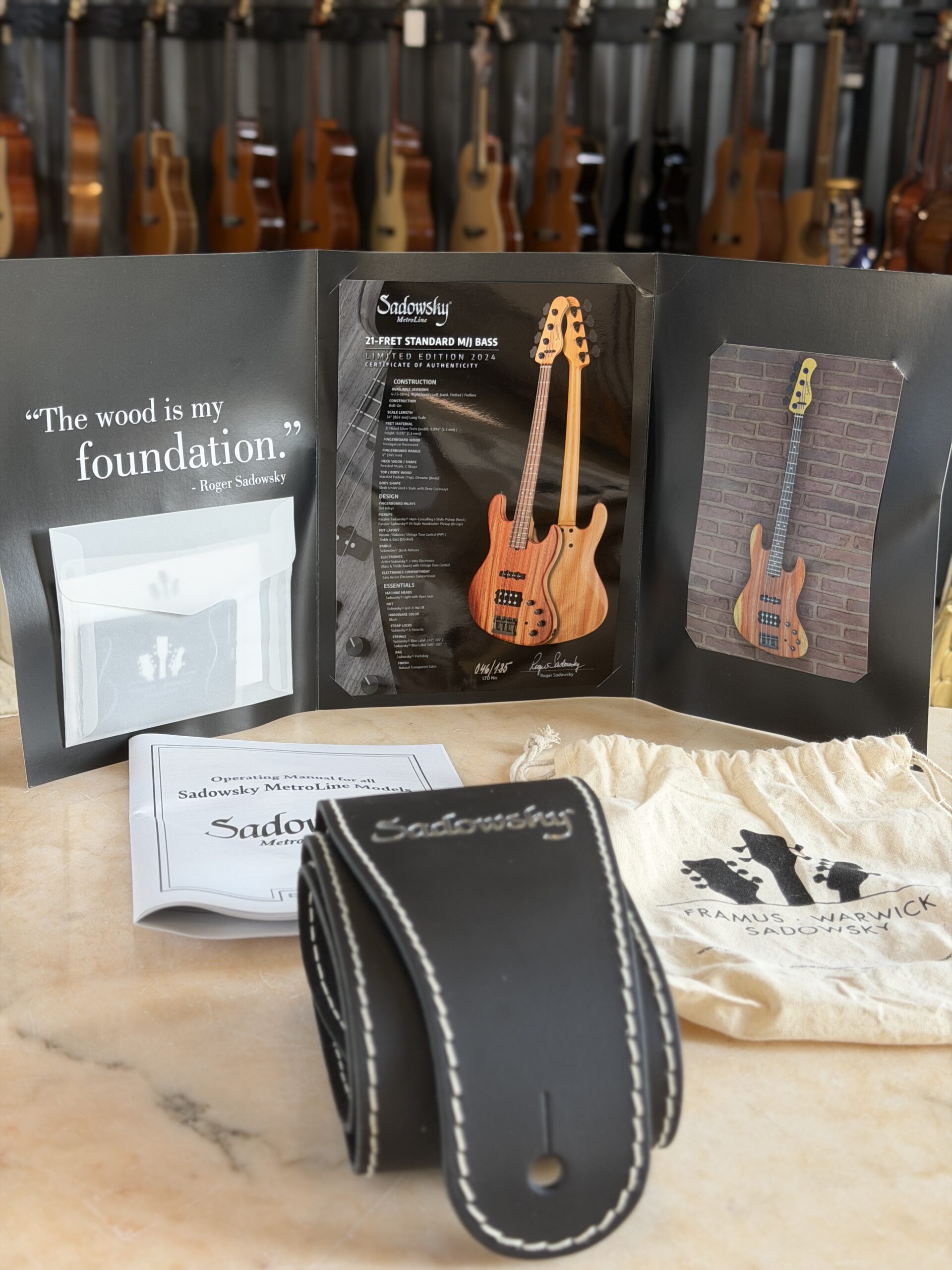 Sadowsky MetroLine Bass 4 21 MJ LTD 2024 - immagine 9