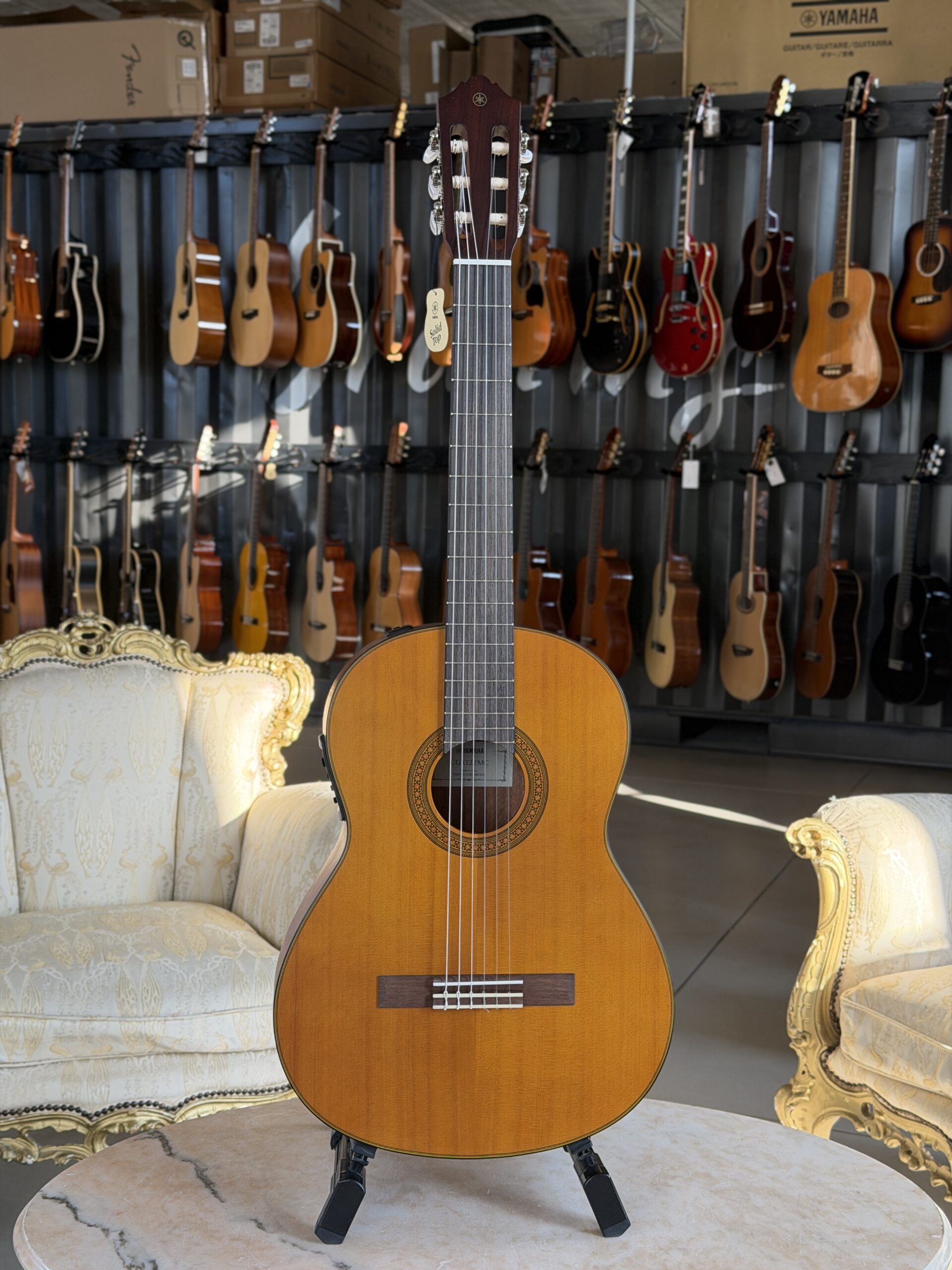 YAMAHA CGX122MC Solid Cedar Natural