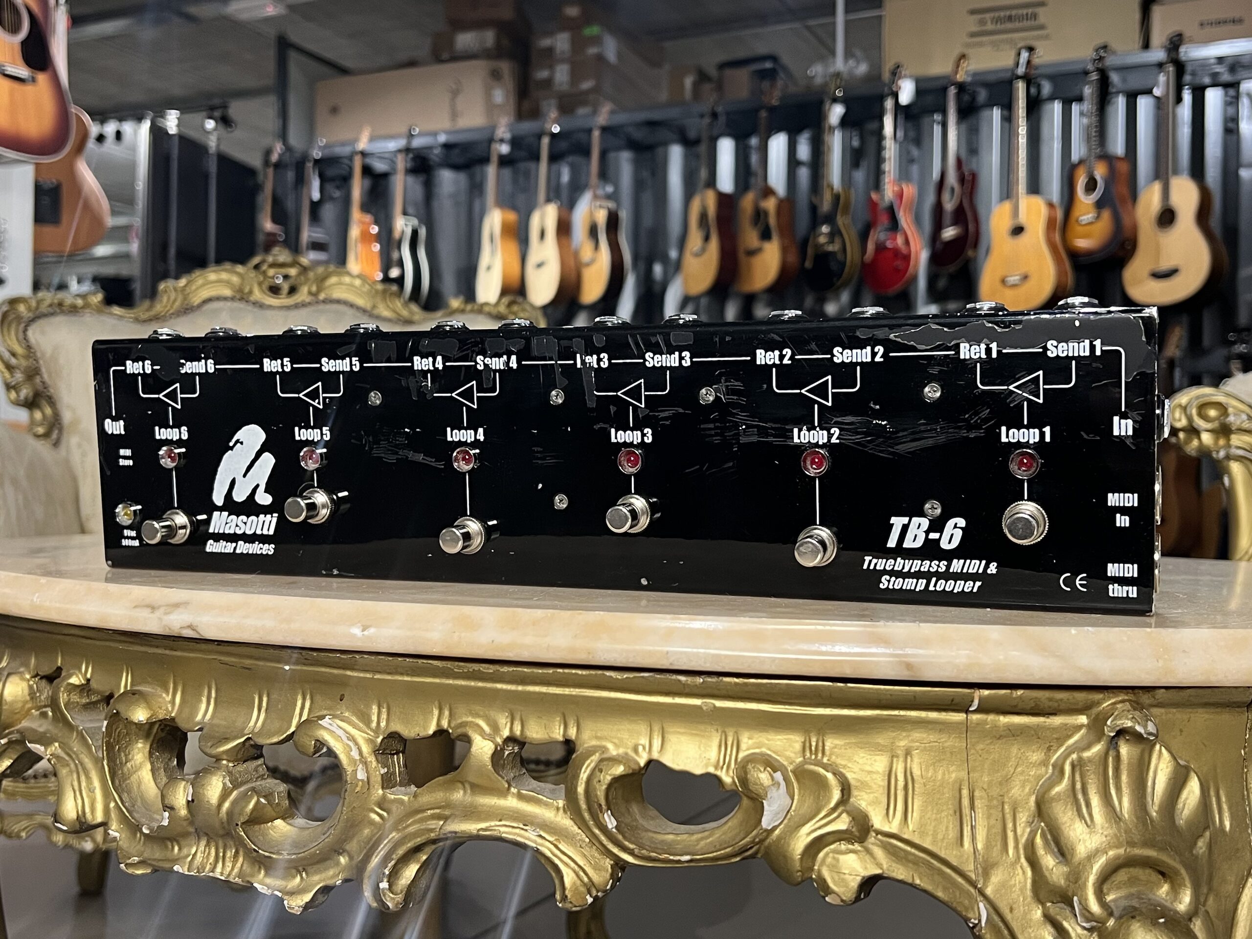 Masotti TB-6 Truebypass MIDI & Stomp Looper - immagine 2