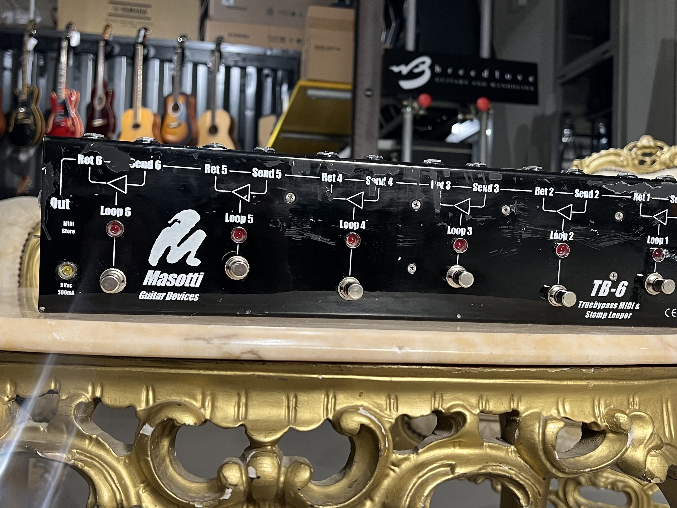 Masotti TB-6 Truebypass MIDI & Stomp Looper - immagine 3