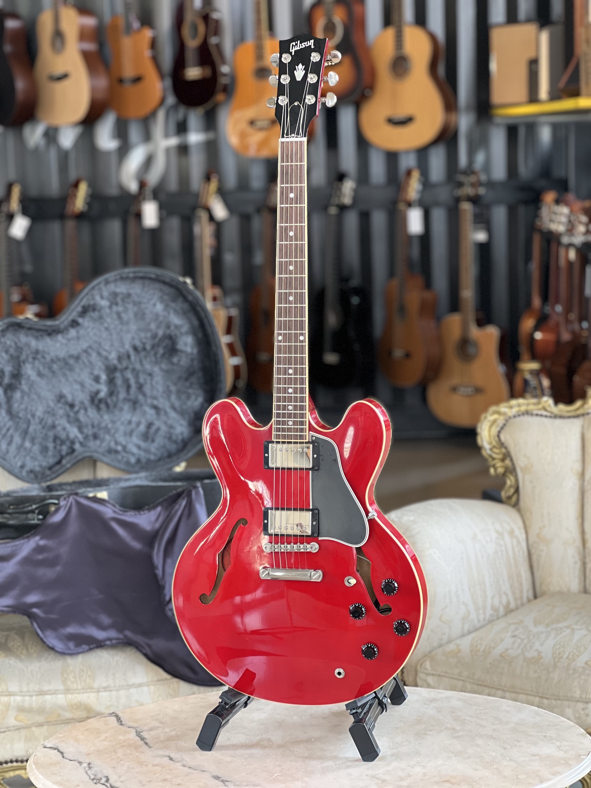 Gibson Custom Shop ES 335 Cherry Red - 2008 - Repaired (read description)