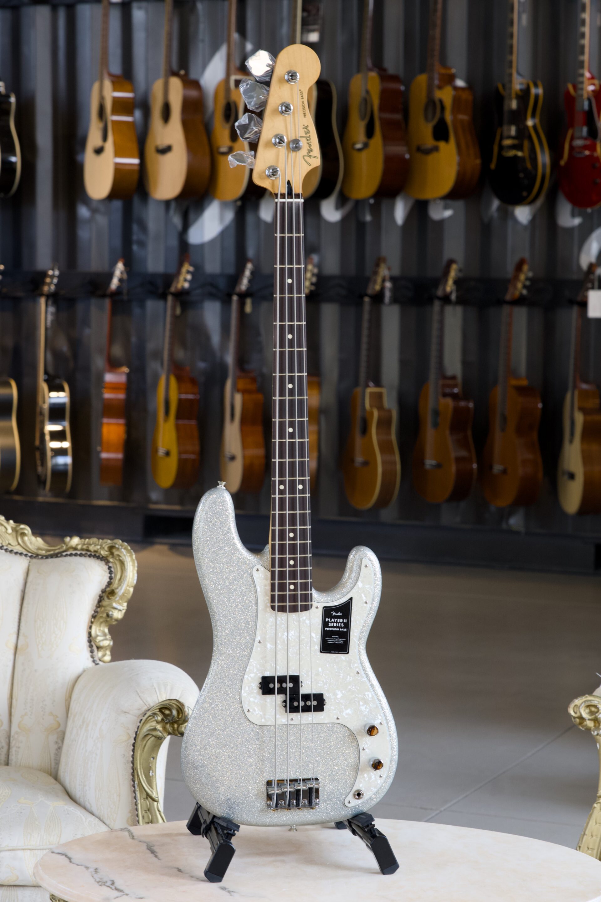 Fender 75th Anniversary Player II Precision Bass Rosewood Fingerboard Diamond Dust Sparkle