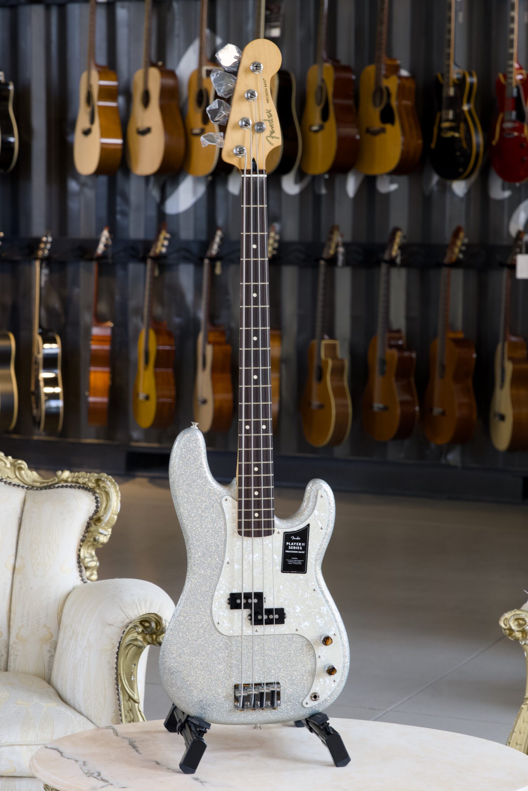 Fender 75th Anniversary Player II Precision Bass Rosewood Fingerboard Diamond Dust Sparkle