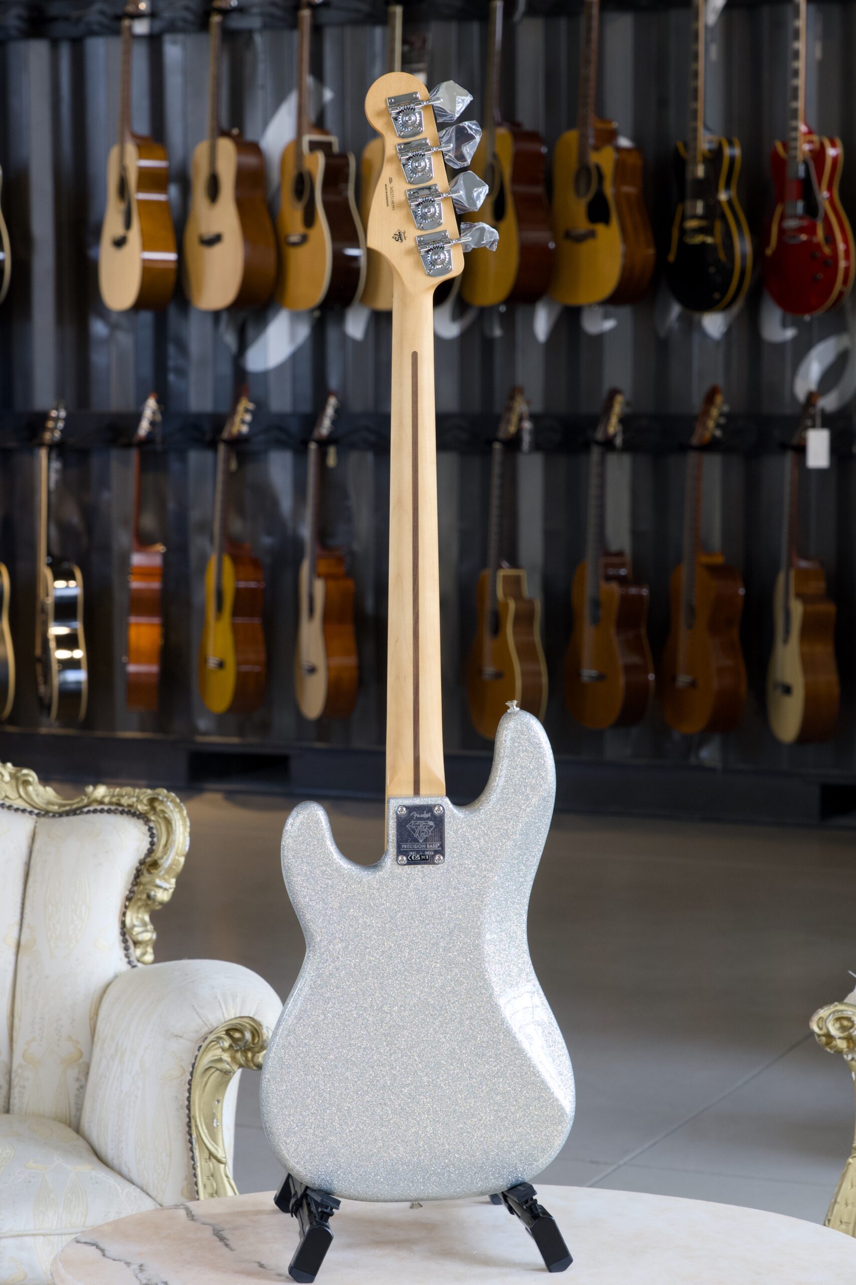 Fender 75th Anniversary Player II Precision Bass Rosewood Fingerboard Diamond Dust Sparkle - immagine 2