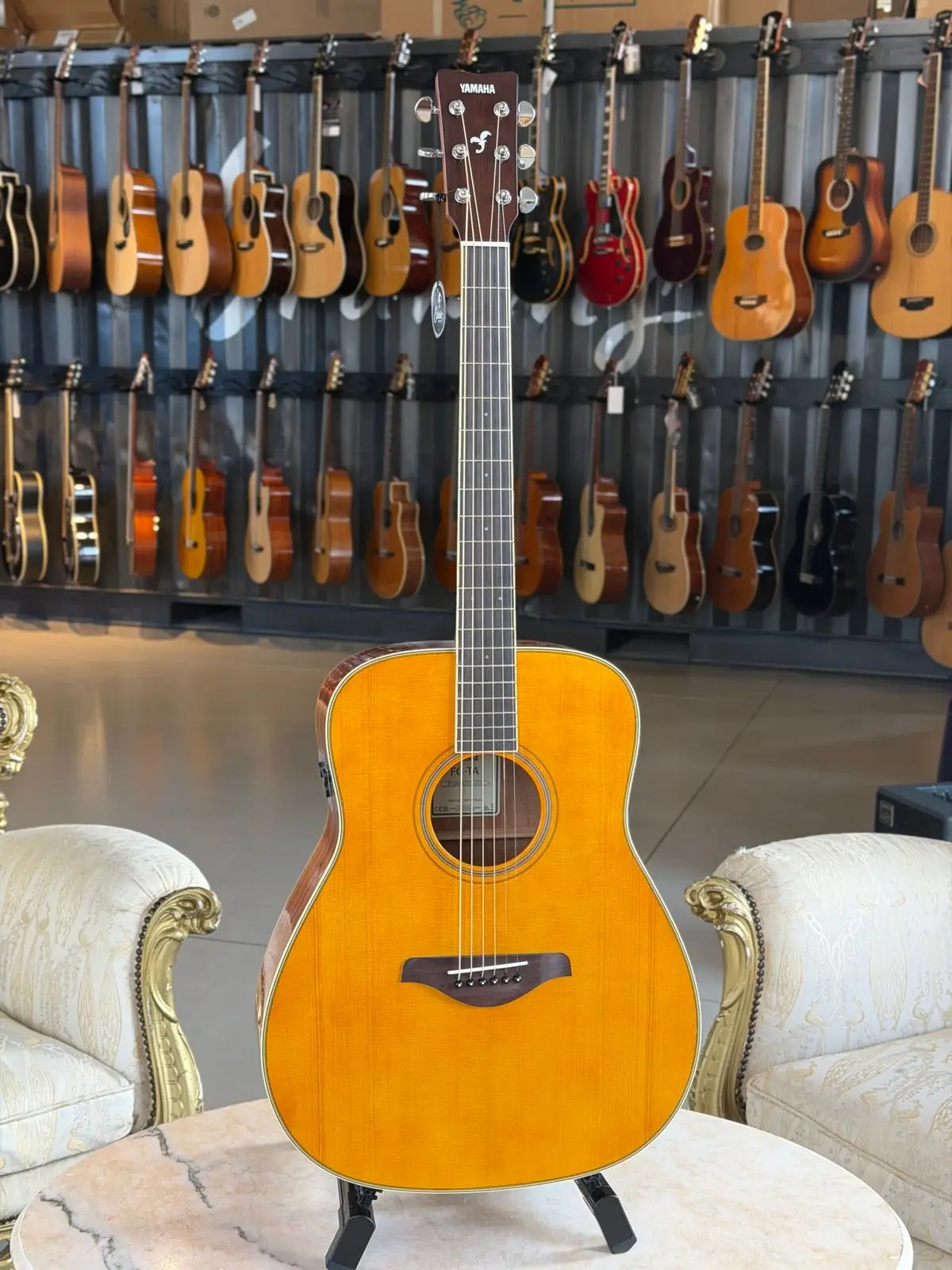 YAMAHA TransAcoustic FG-TA Vintage Tint