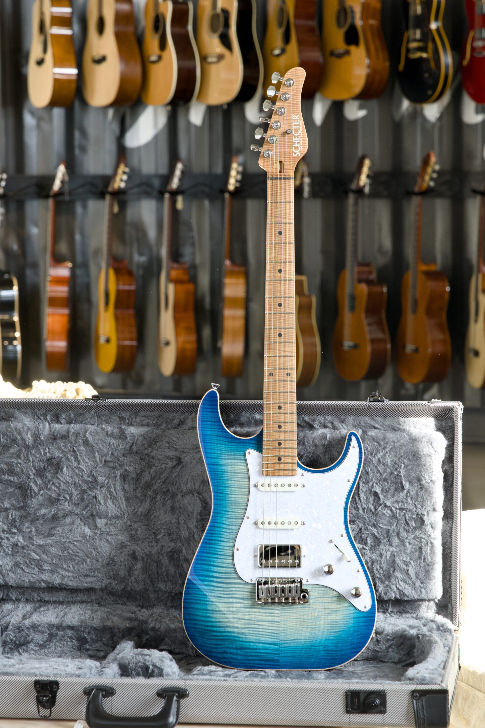 Schecter Sunset Custom HSS Reserve LTD