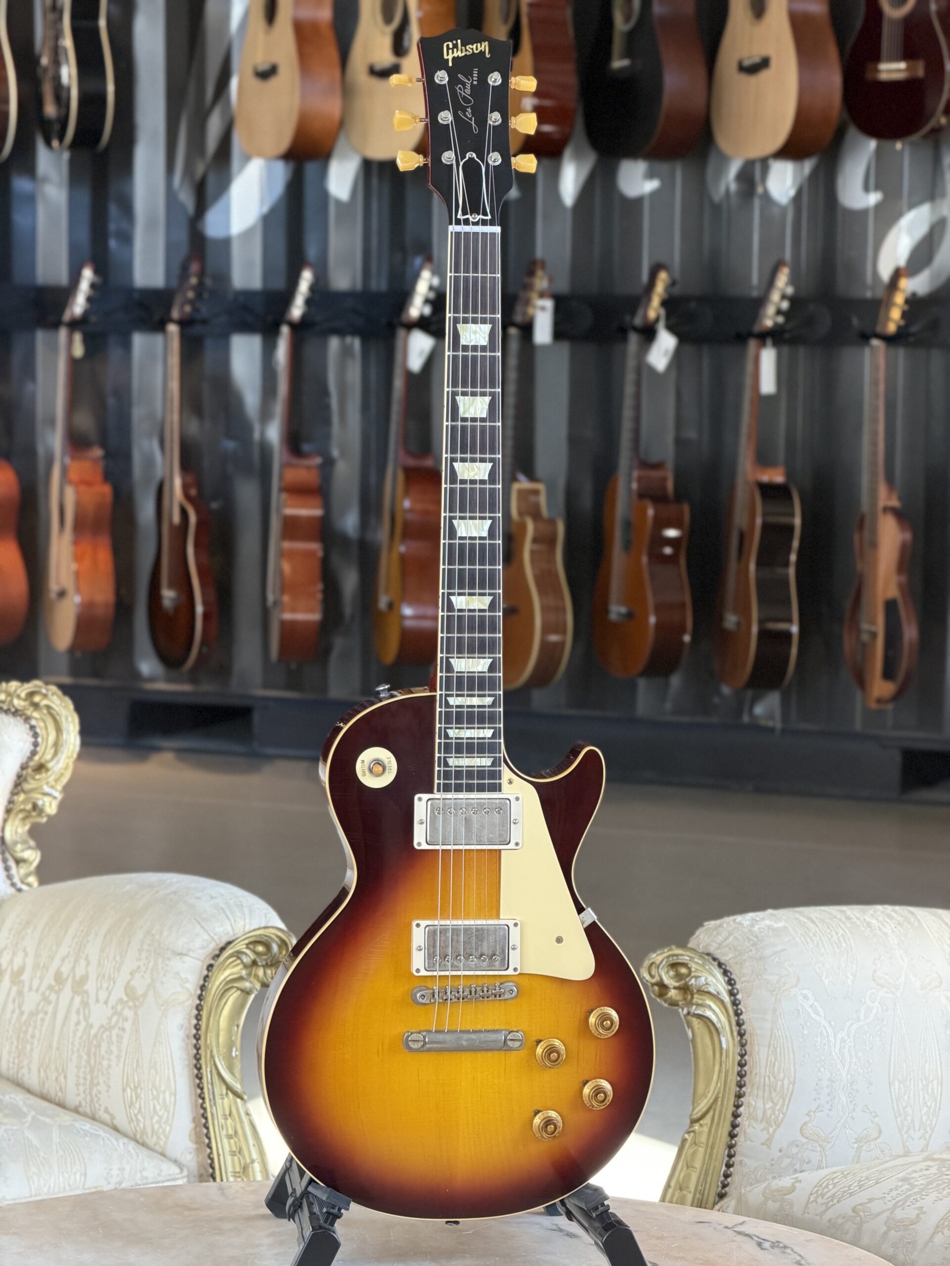 Gibson Les Paul Custom Murphy Lab 58' Ultra Light Aged Burbon Burst