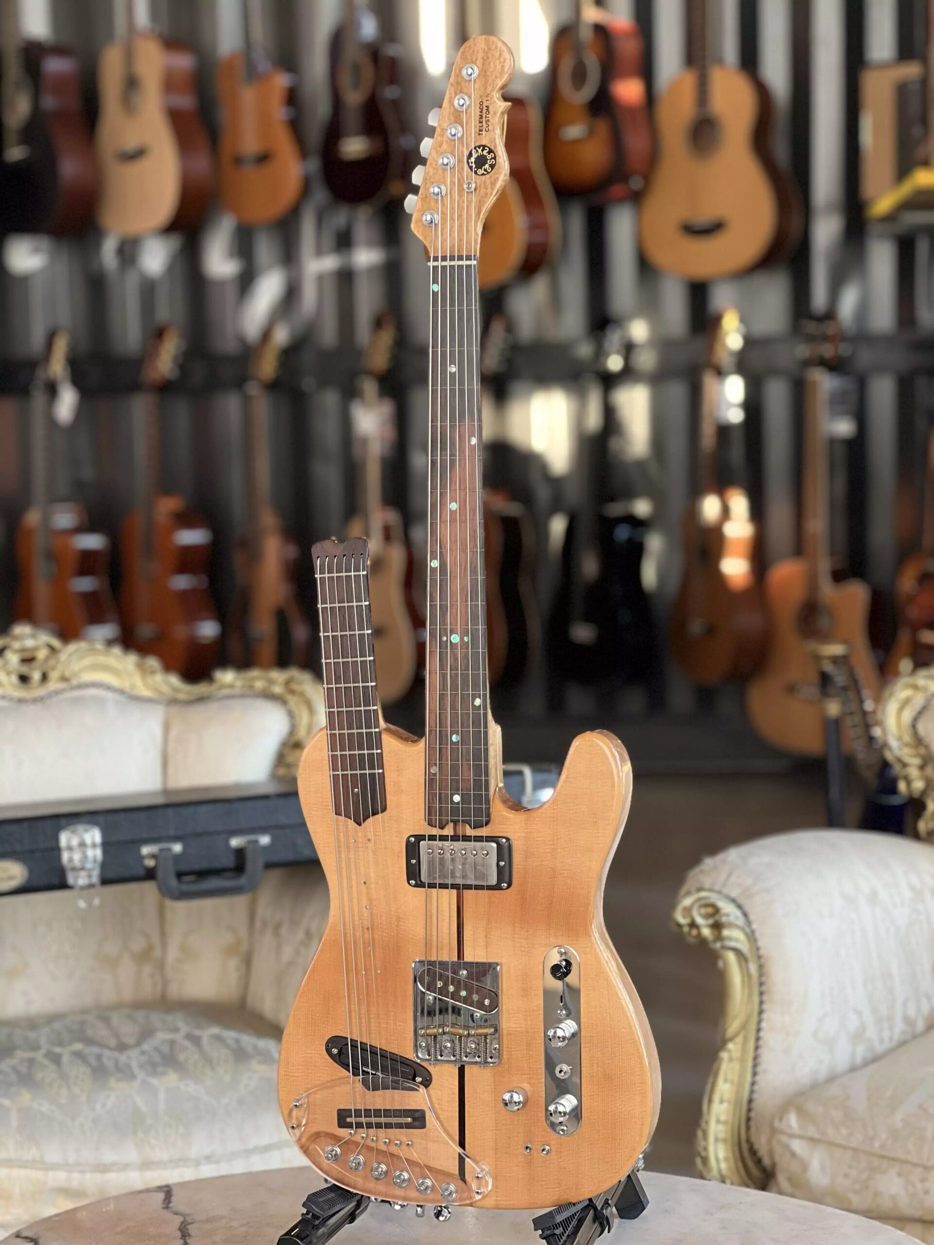 Telecaster custom “Uno e mezzo” Fretless