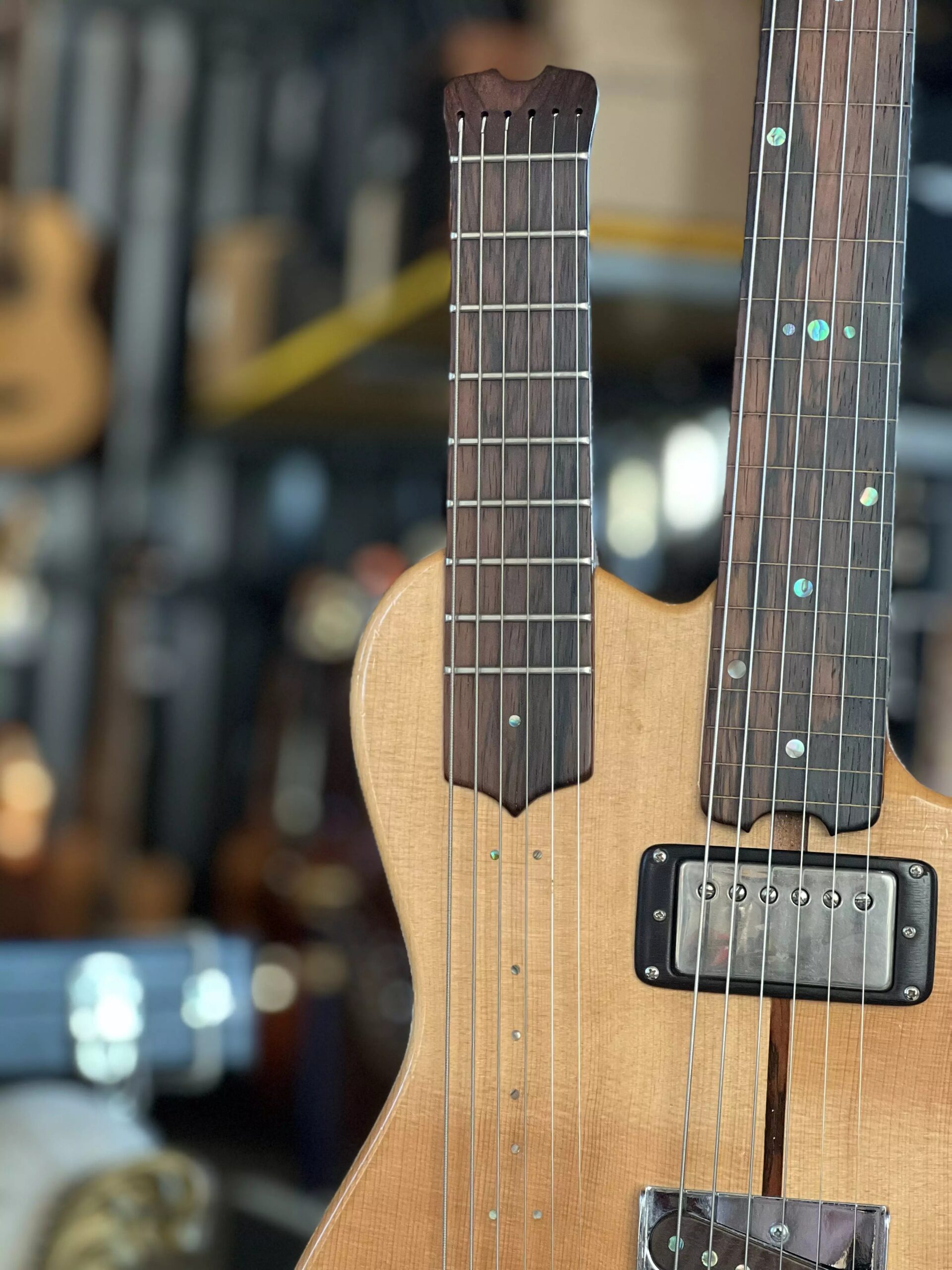 Telecaster custom “Uno e mezzo” Fretless - immagine 17