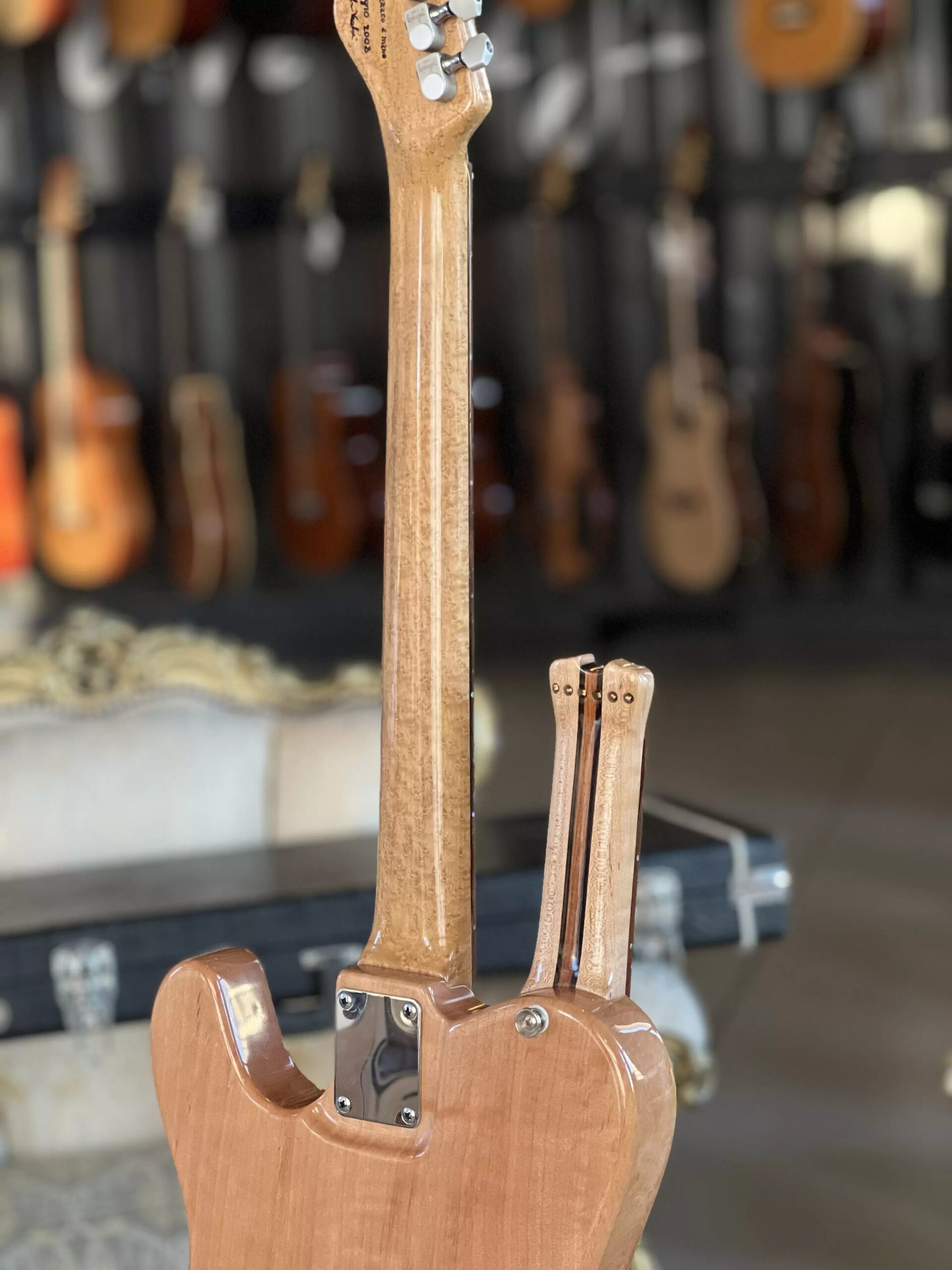 Telecaster custom “Uno e mezzo” Fretless - immagine 11