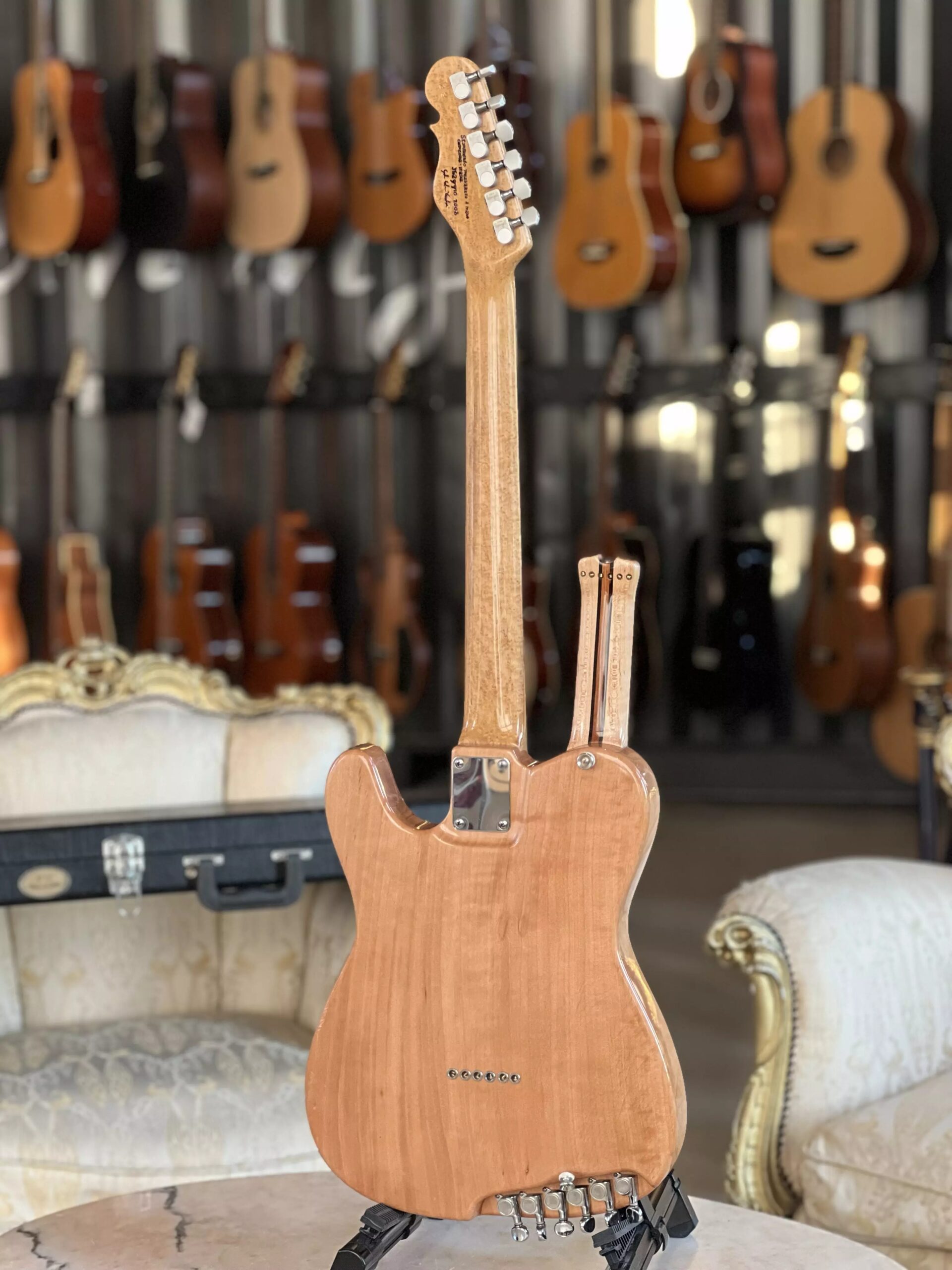 Telecaster custom “Uno e mezzo” Fretless - immagine 7