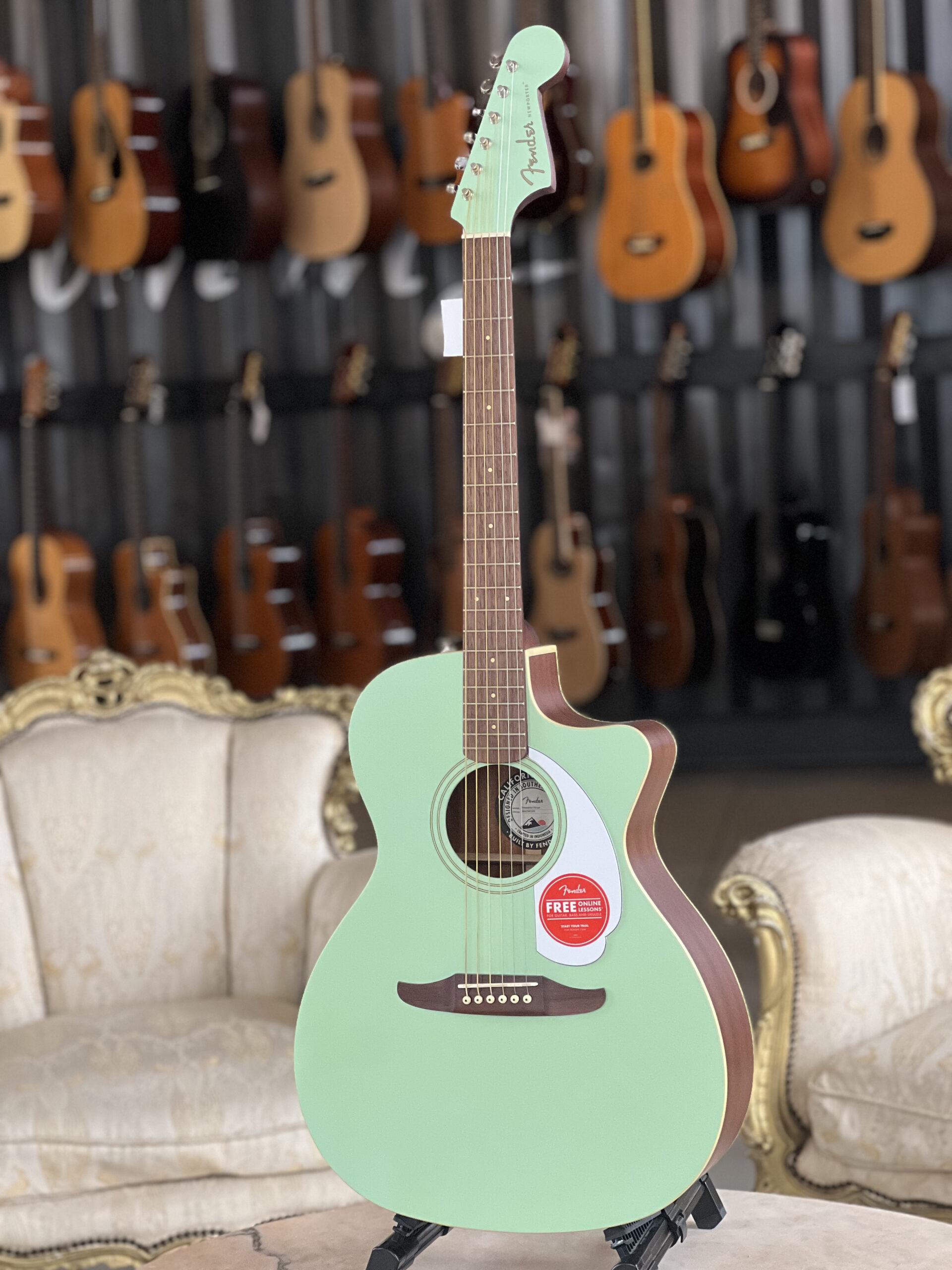 FENDER Newporter Player WN Surf Green