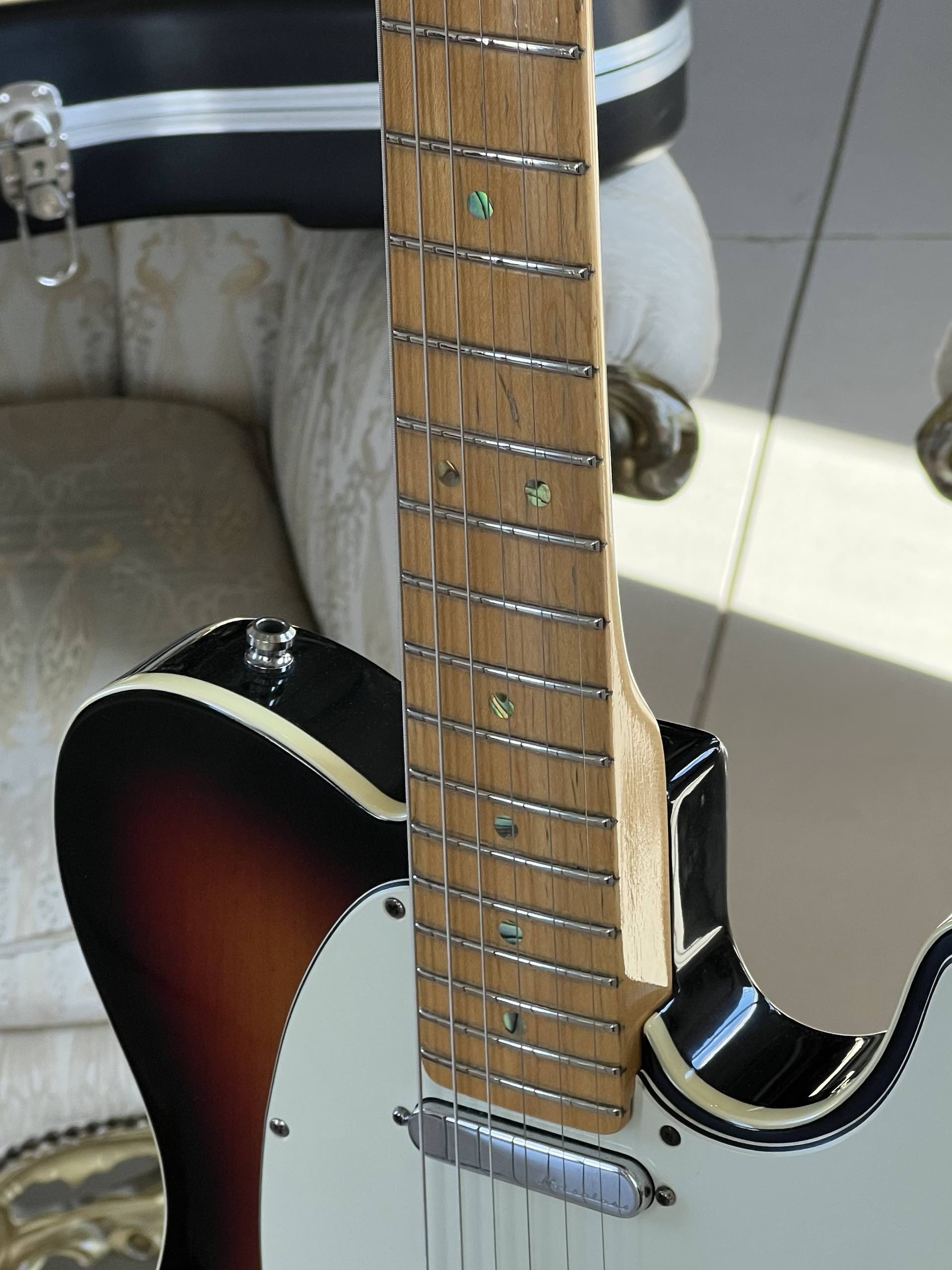 FENDER American Deluxe Telecaster 3-Color Sunburst 1998 - immagine 5