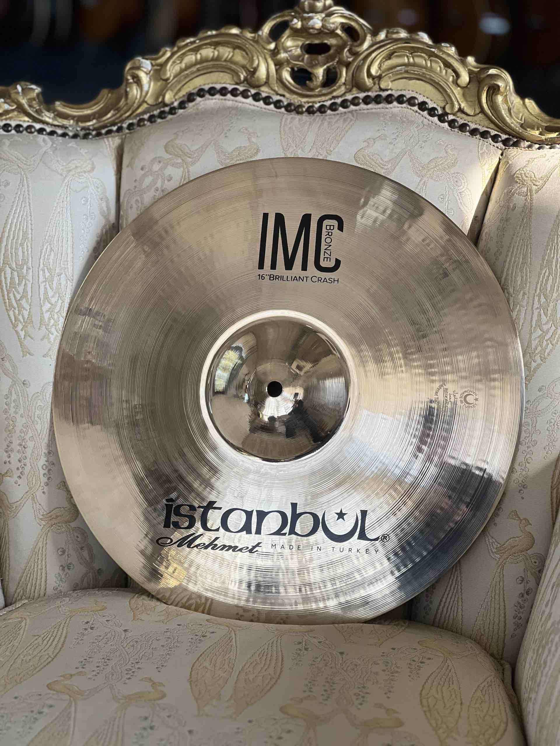 Istanbul Mehmet 16" IMC Bronze Brilliant Crash